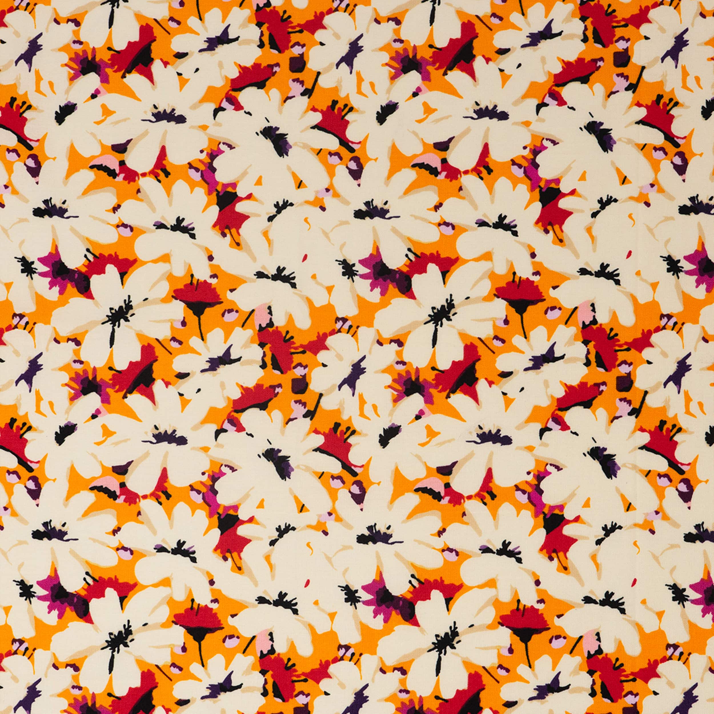 SINGER Orange Butterfly Cotton Fabric Bundle