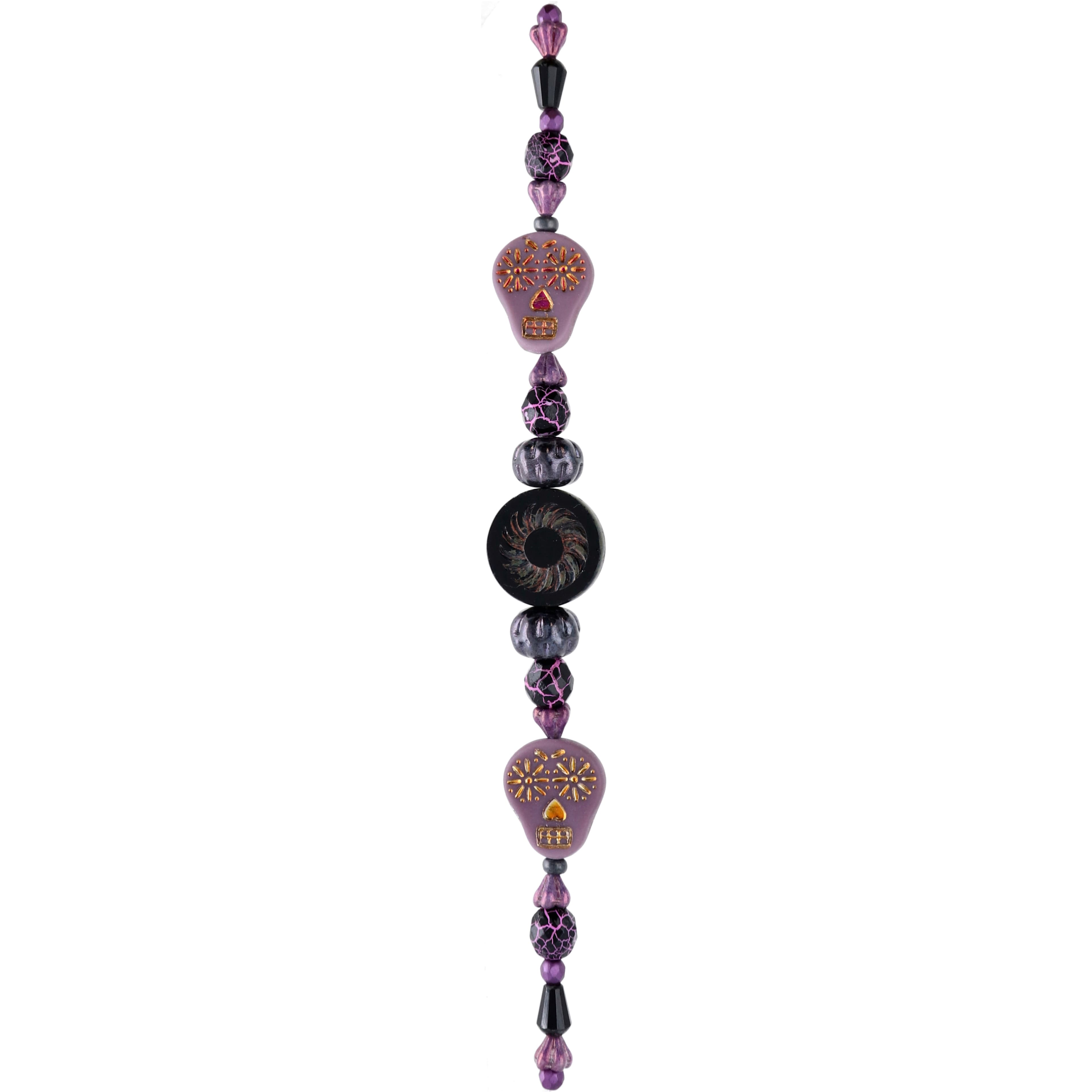 6 Pack: Purple Days Czech Glass Bead Mix by Bead Landing™