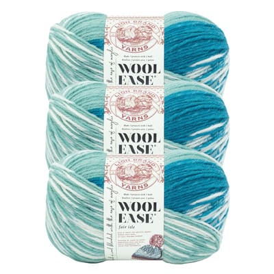 3 Pack Lion Brand® Wool Ease® Fair Isle Yarn | Michaels