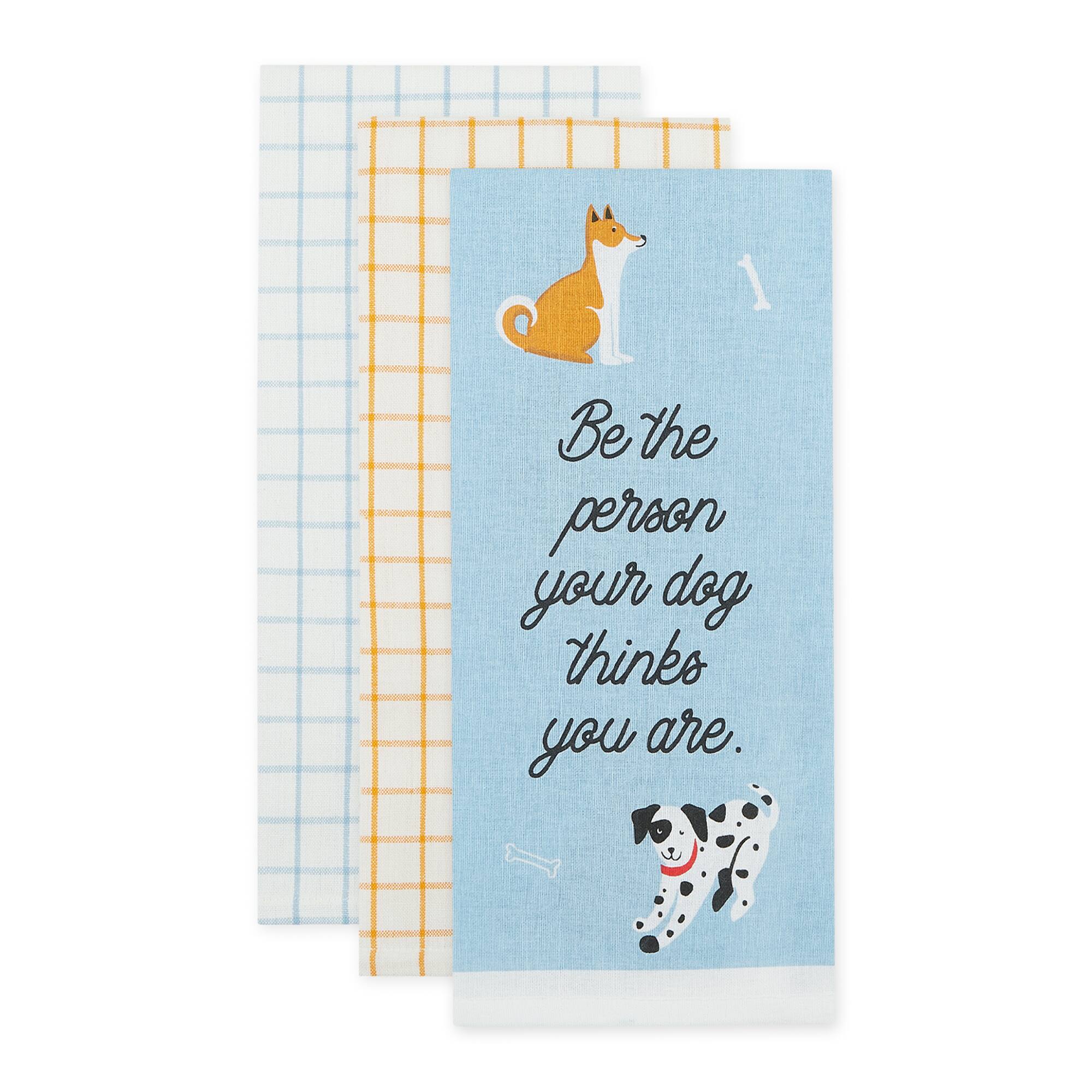 Dog Person Dishtowel (Set of 3)