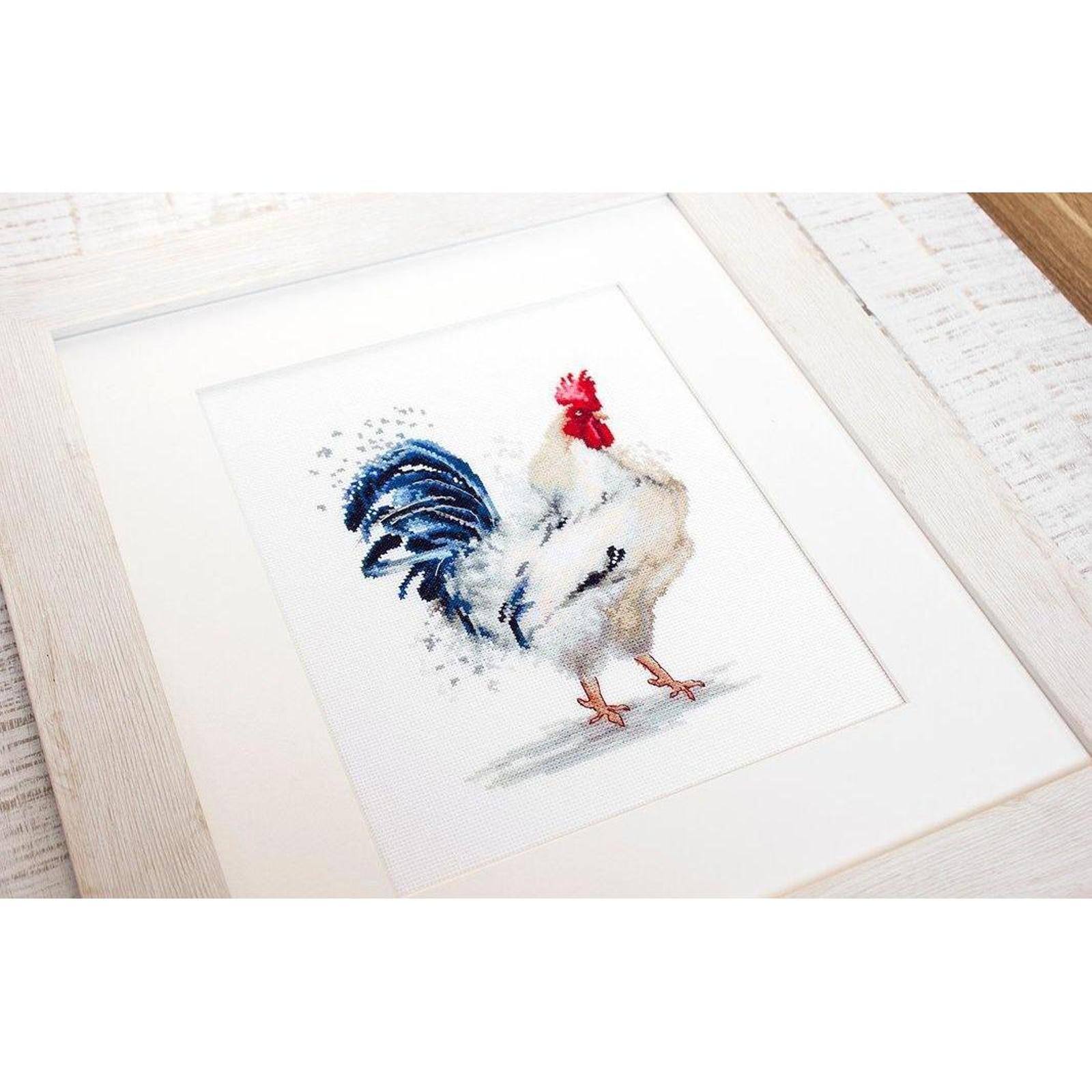 Luca-s The Rooster B2304L Counted Cross Stitch Kit