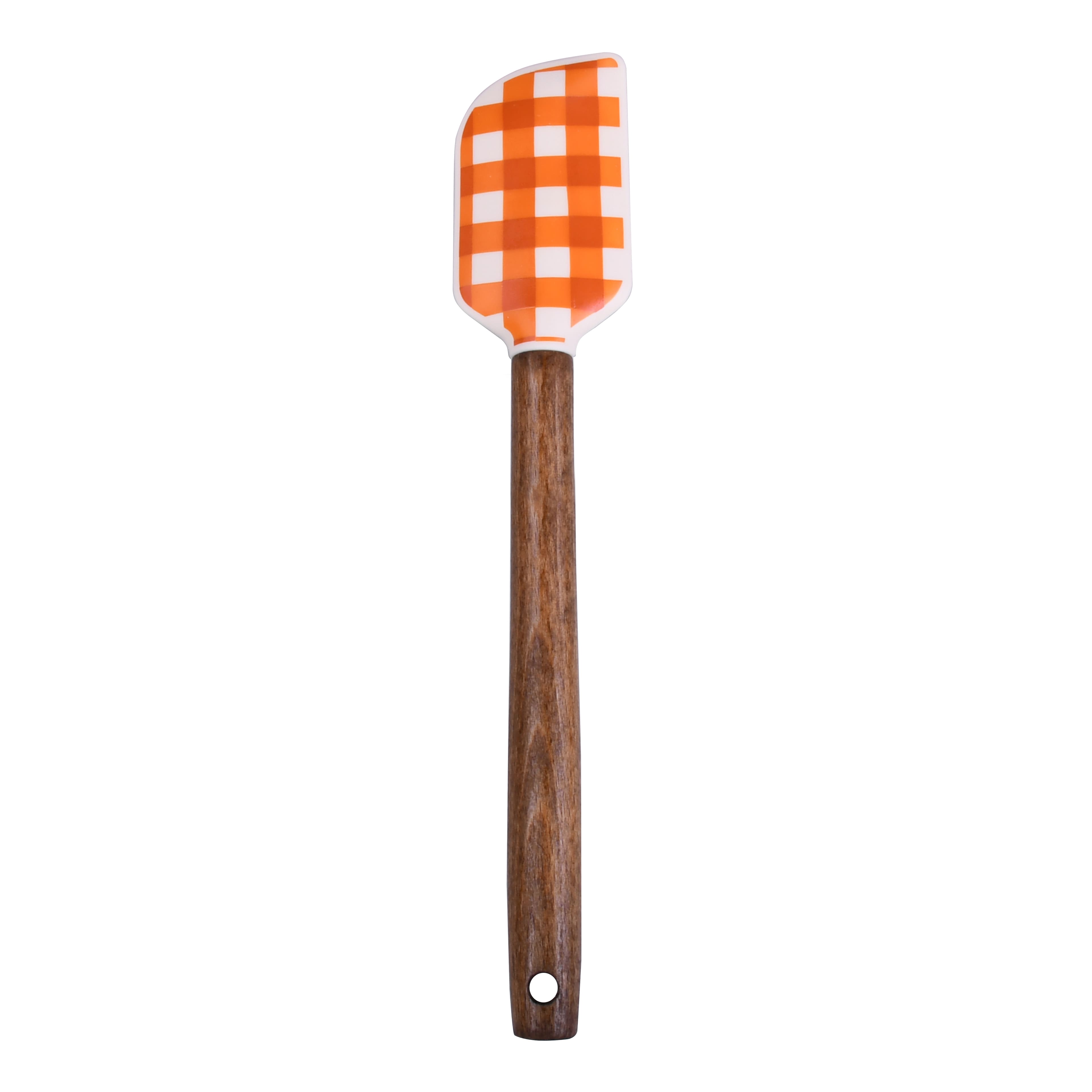 Mini Orange Plaid Spatula by Makery&#x2122;