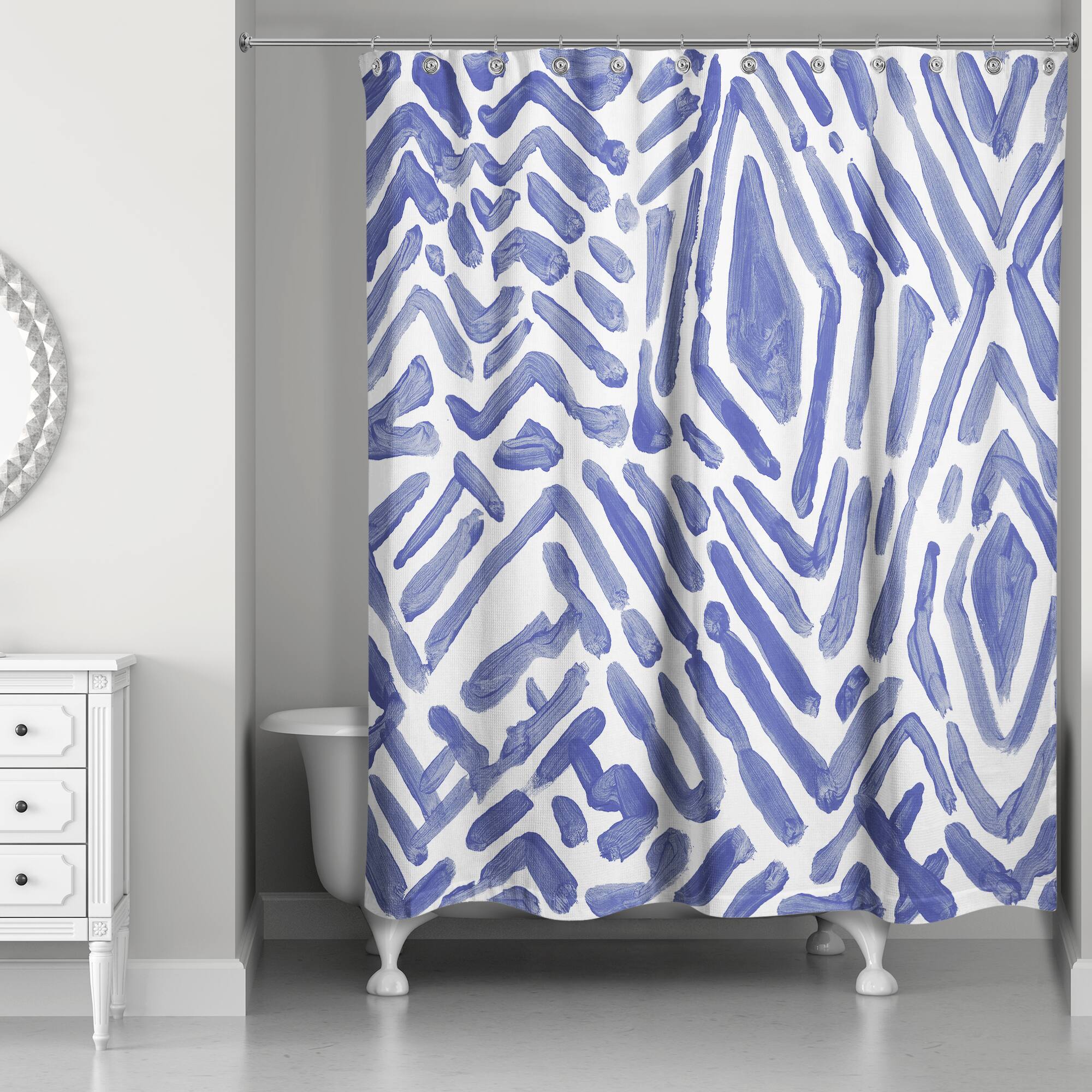 Wild Pattern Shower Curtain