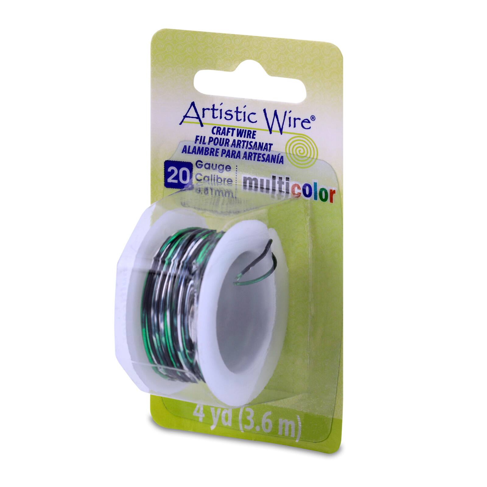 Artistic Wire&#xAE; 20 Gauge Multicolor Tarnish Resistant Colored Copper Craft Wire, 4yd.
