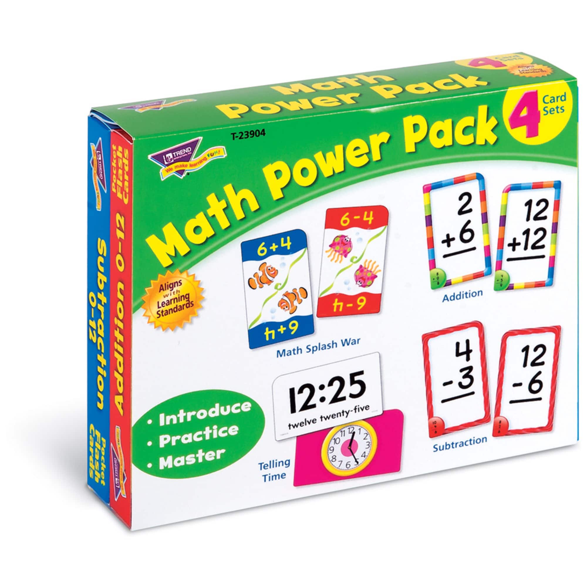 Trend Enterprises® Math Power Pack Card Set