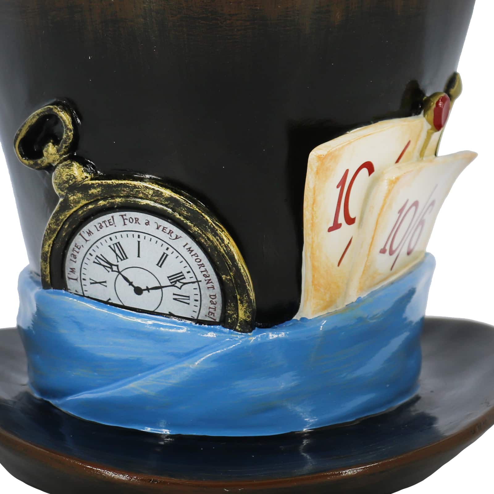 6.5&#x22; Mad Hatter Top Hat Decorative Container by Ashland&#xAE;