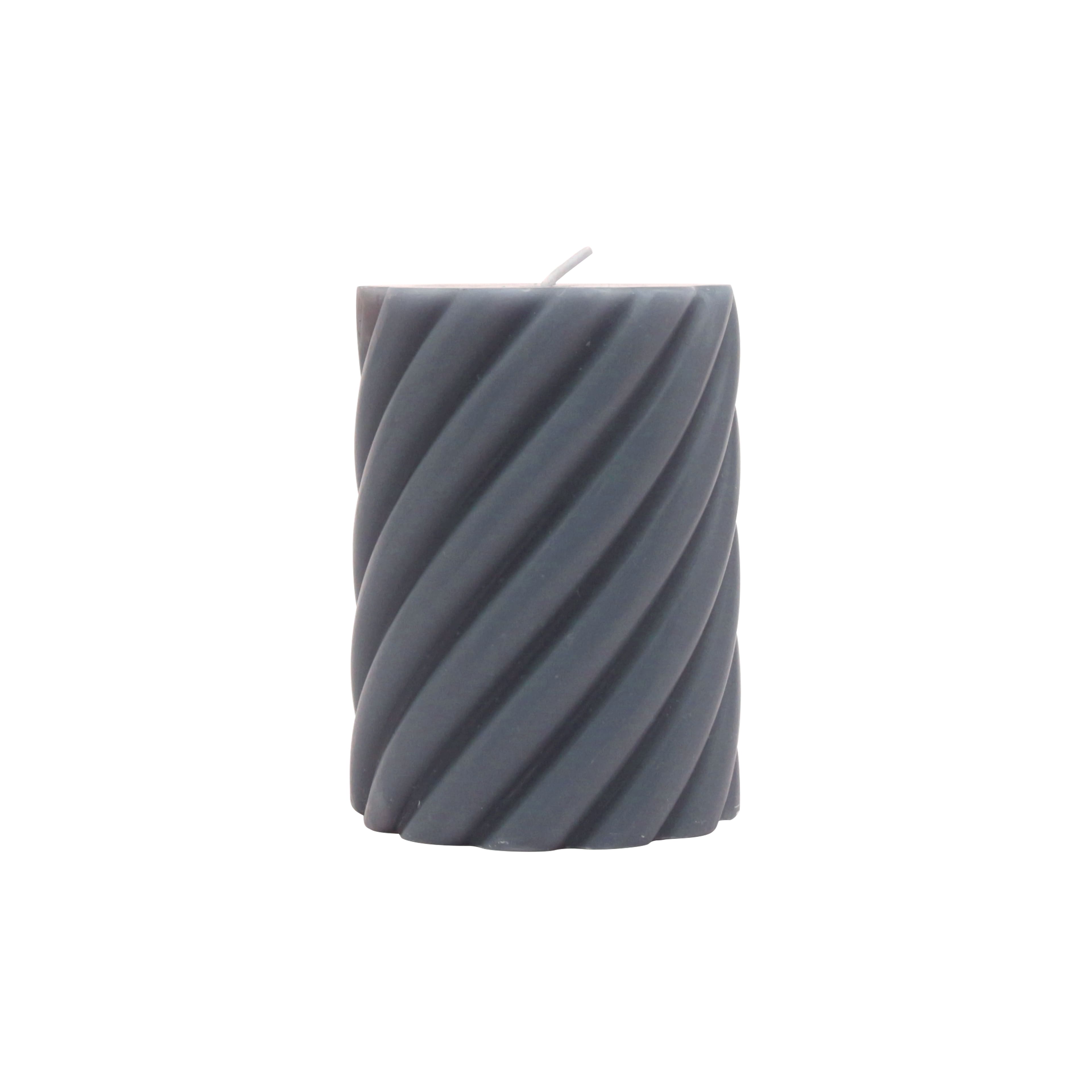 Lightly Fragranced Twist Pillar Candle by Ashland&#xAE;