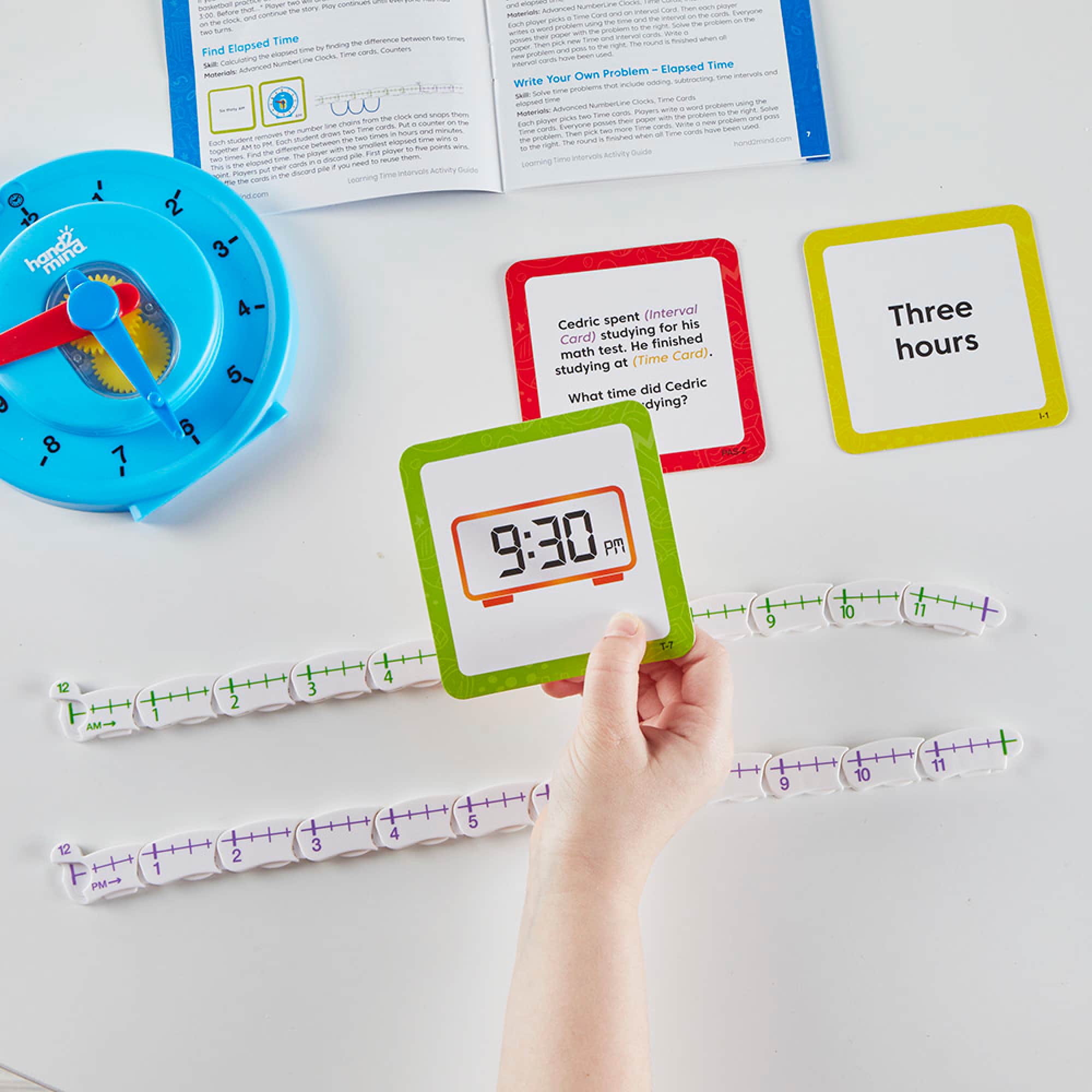 hand2mind® Learning Intervals of Time Center Kit