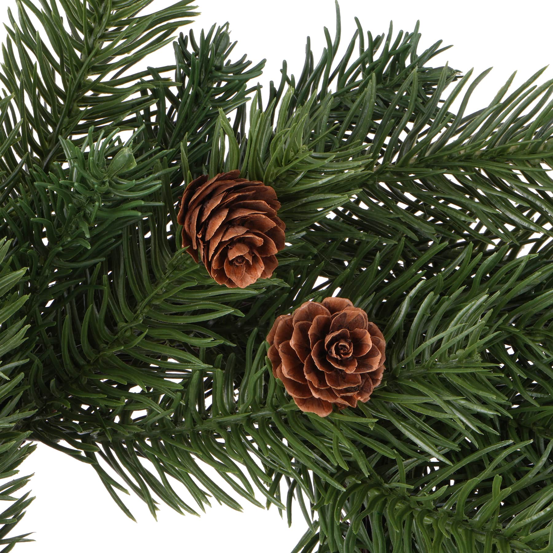 12" Mini Pine & Pinecone Wreath by Ashland®