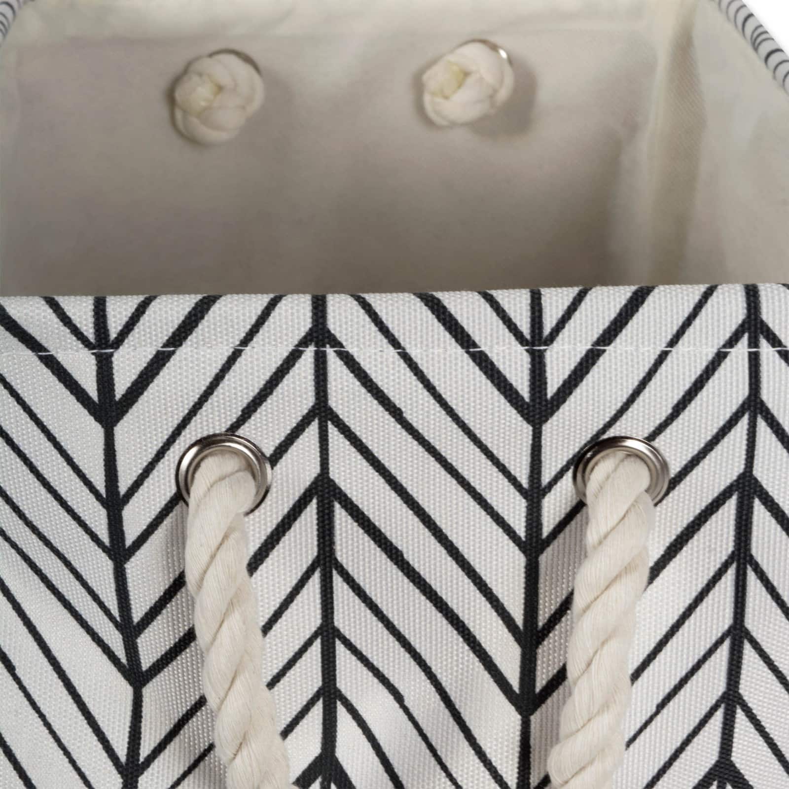 DII® 11" Polyester Herringbone Storage Bin