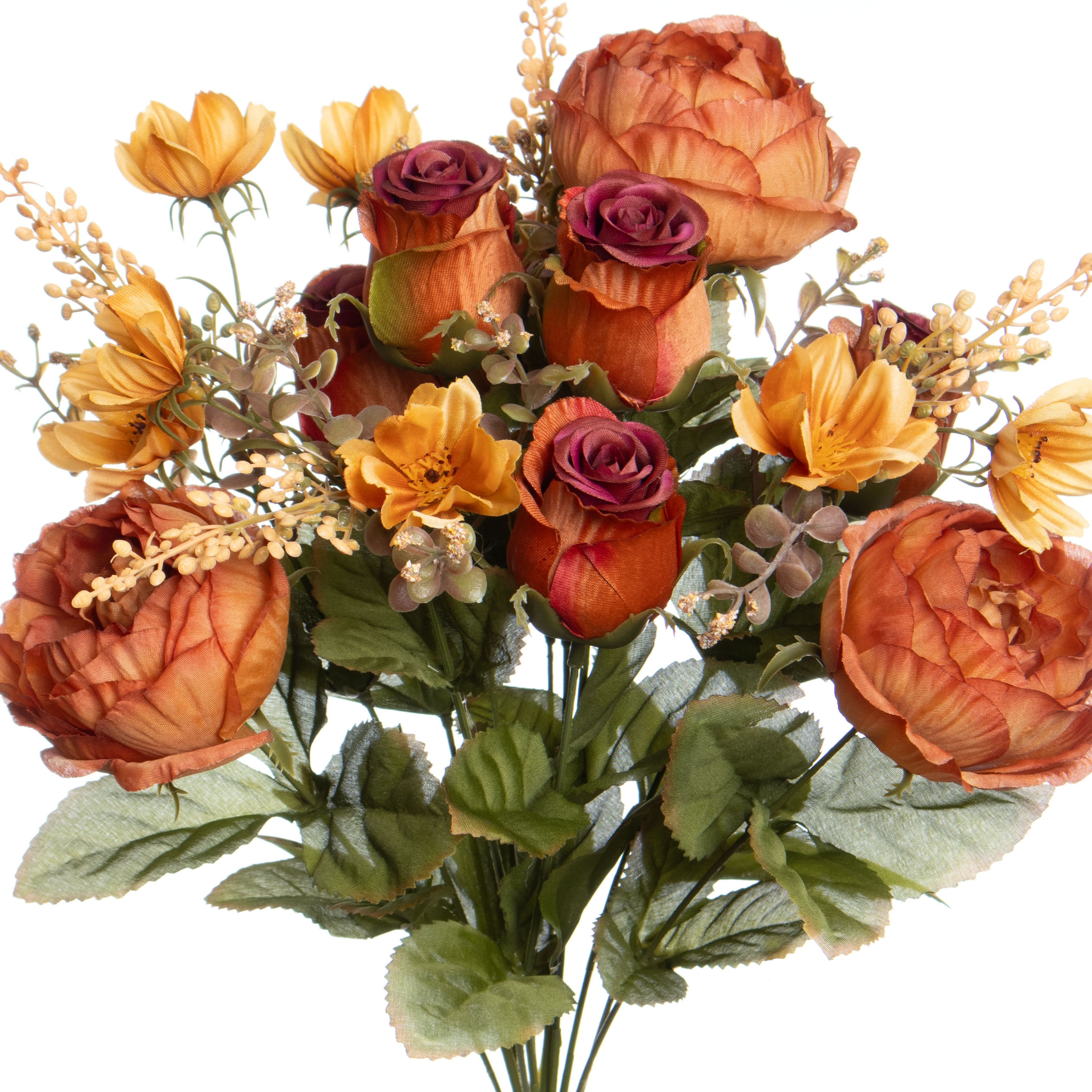 20" Orange Rose & Cosmo Mix Deluxe Bush by Ashland®