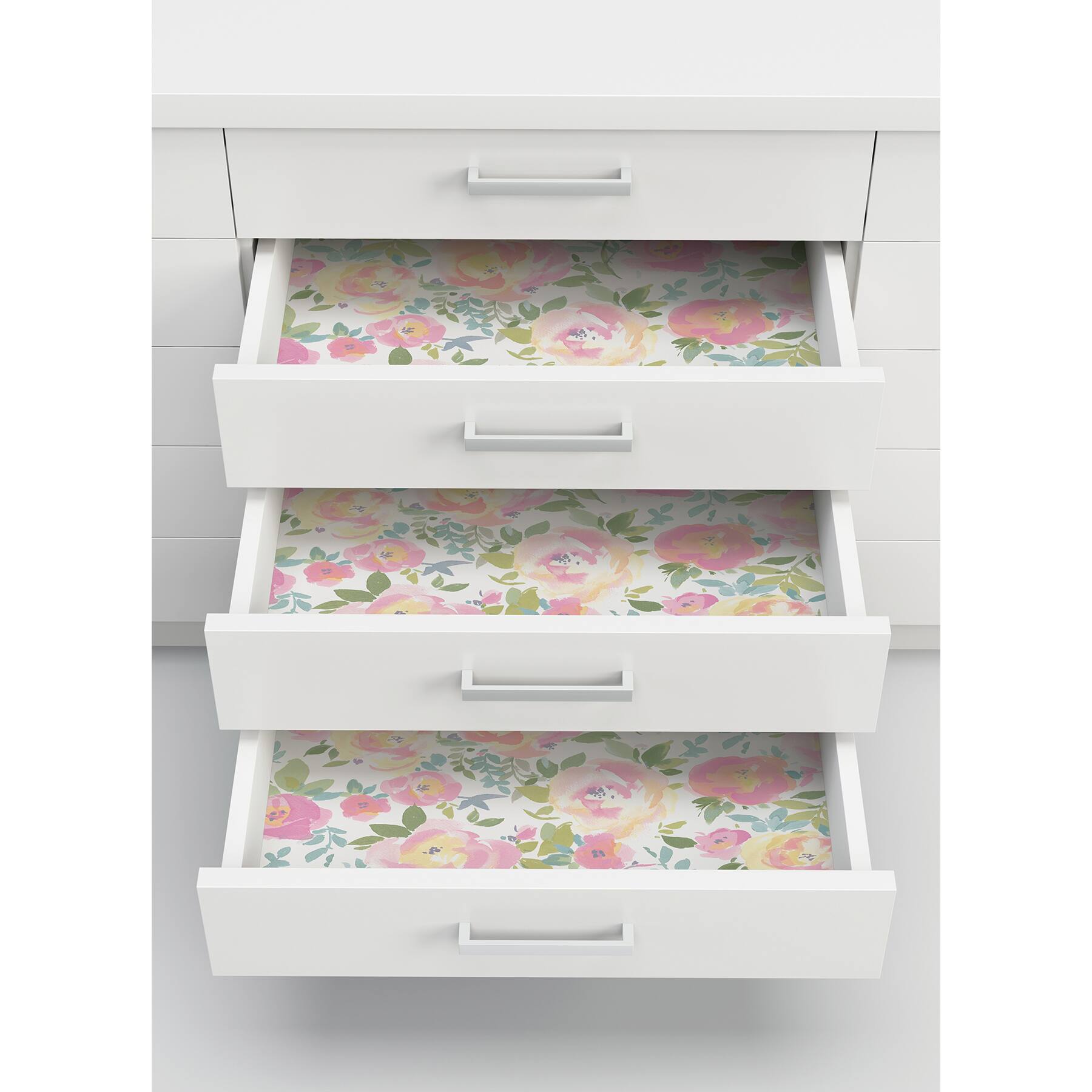 NuWallpaper Pink Gracelyn Flower Peel &#x26; Stick Wallpaper
