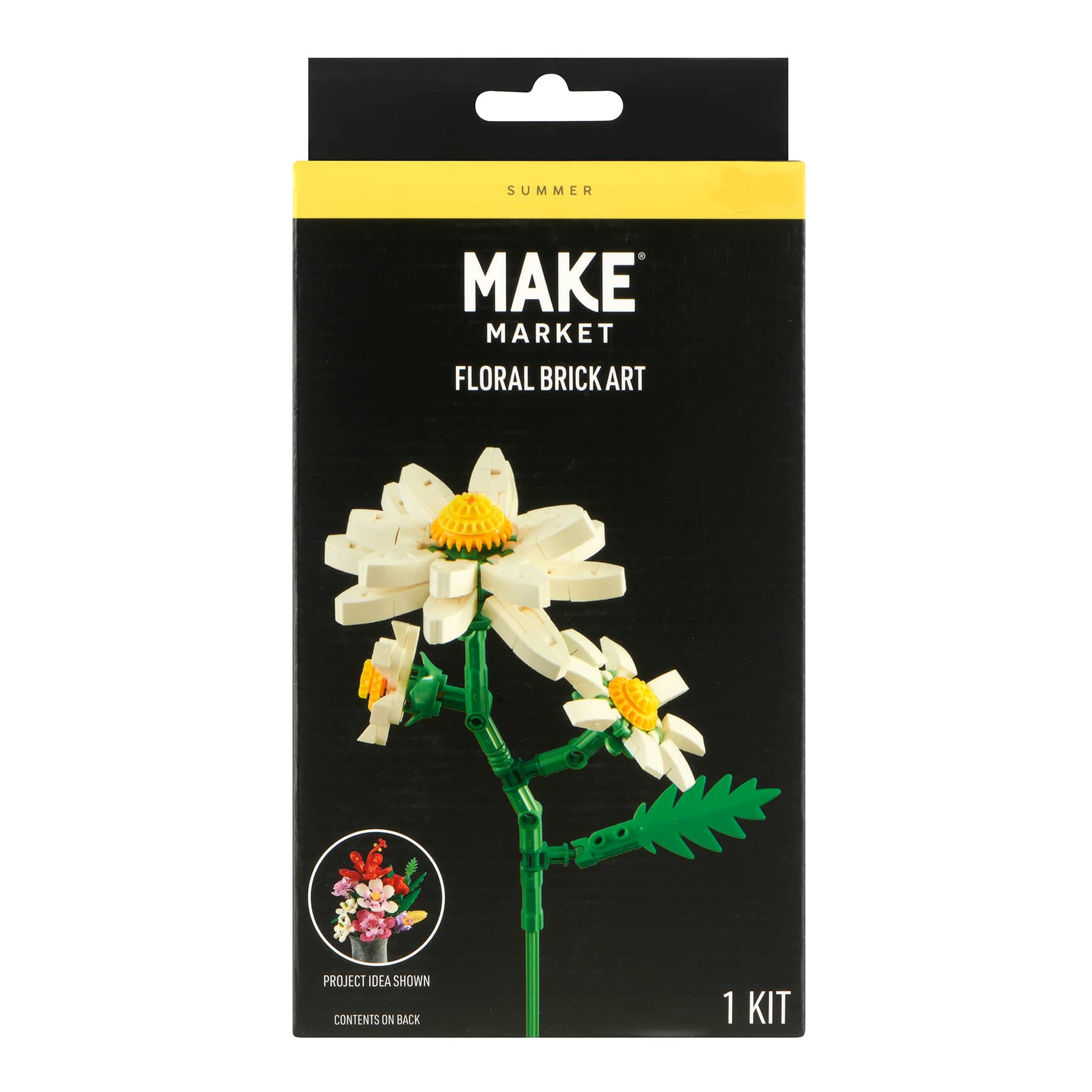 Daisy Floral Brick Art Kit by Make Market&#xAE;
