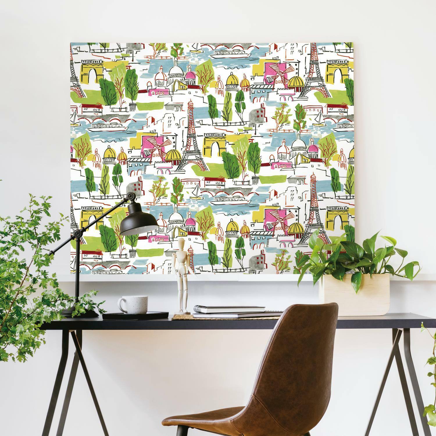 RoomMates Arrondissement Peel & Stick Wallpaper