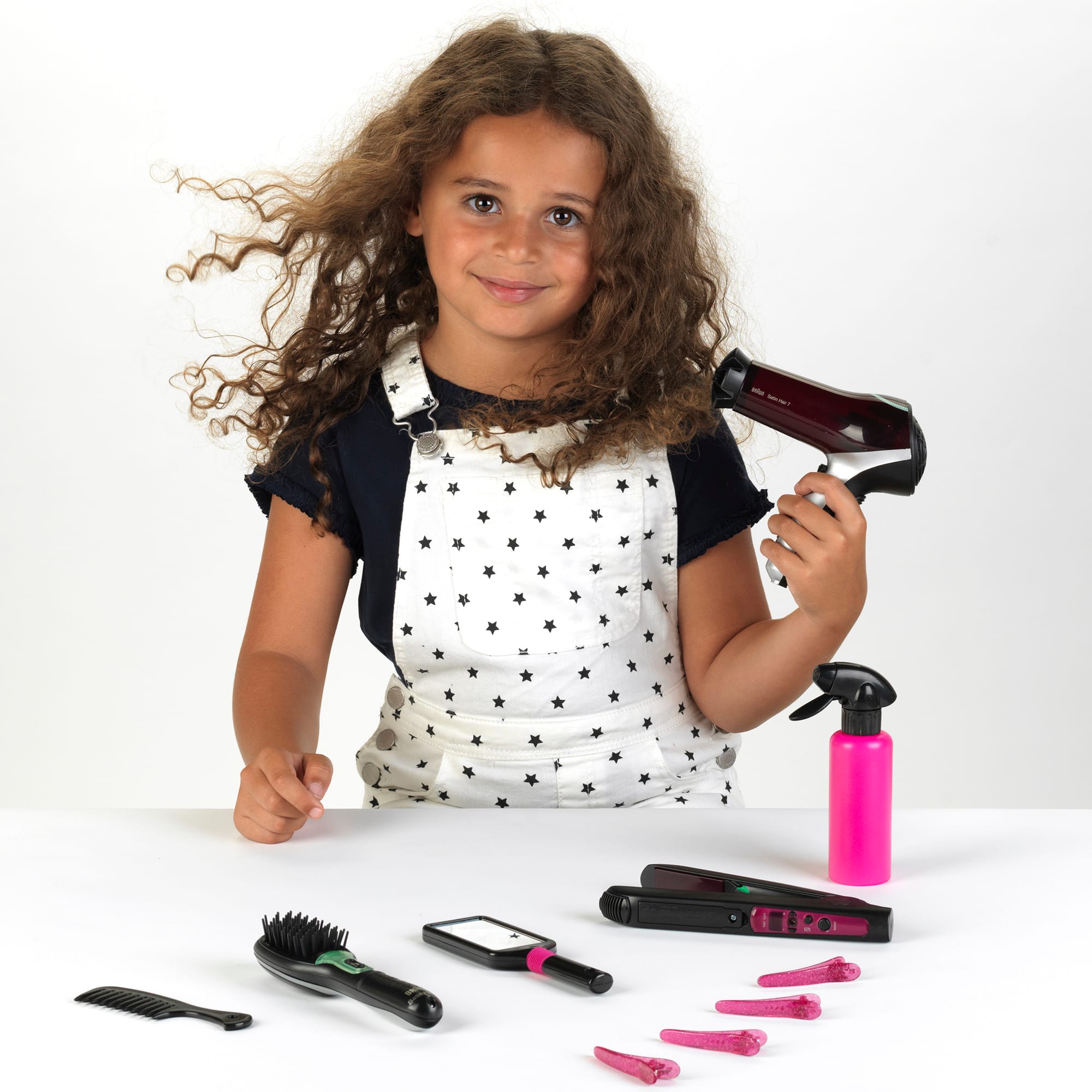 Theo Klein Barun Satin Hair 7 Toy Mega Hairstyling Set