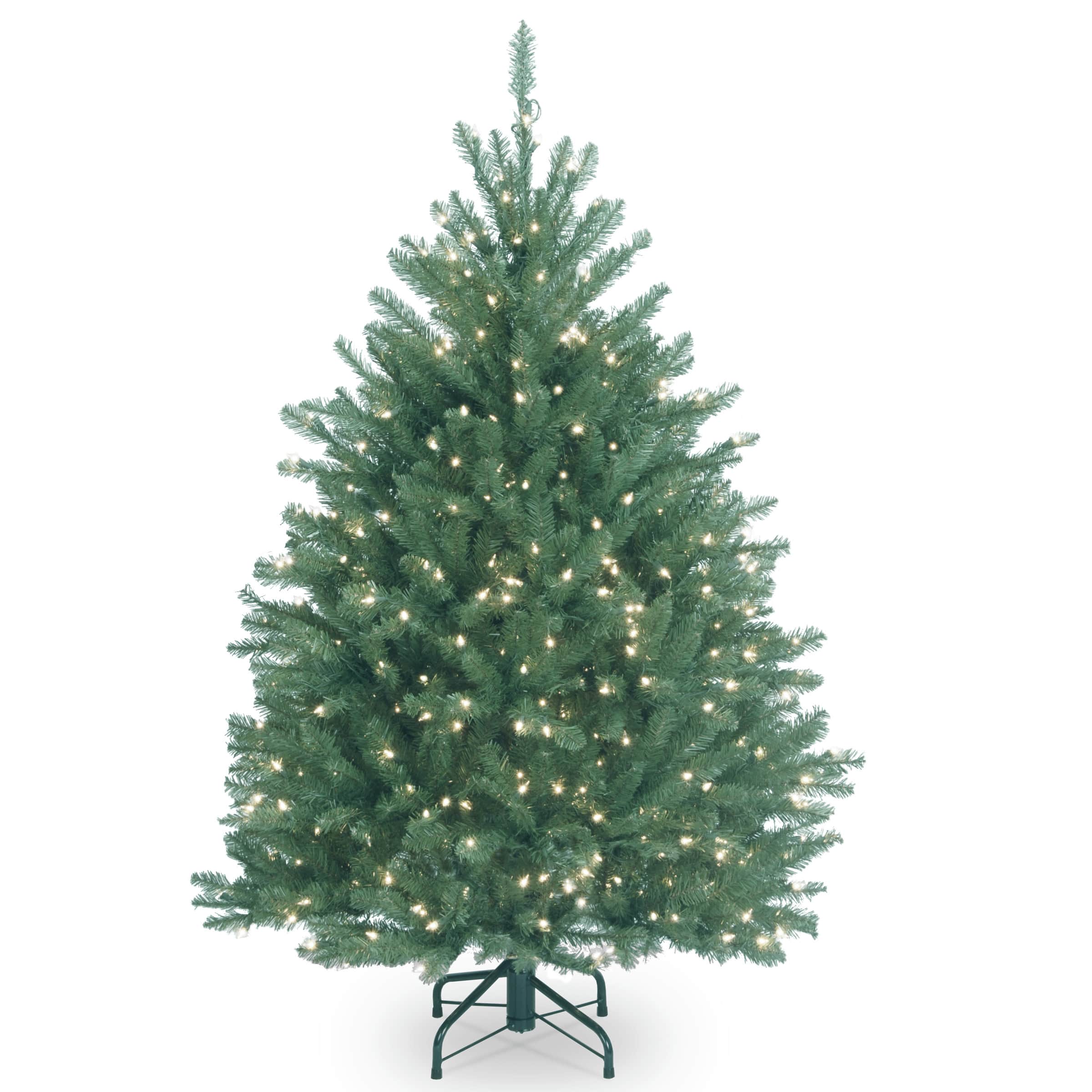 4.5ft. Pre-Lit Dunhill® Blue Fir Artificial Christmas Tree, Clear Lights