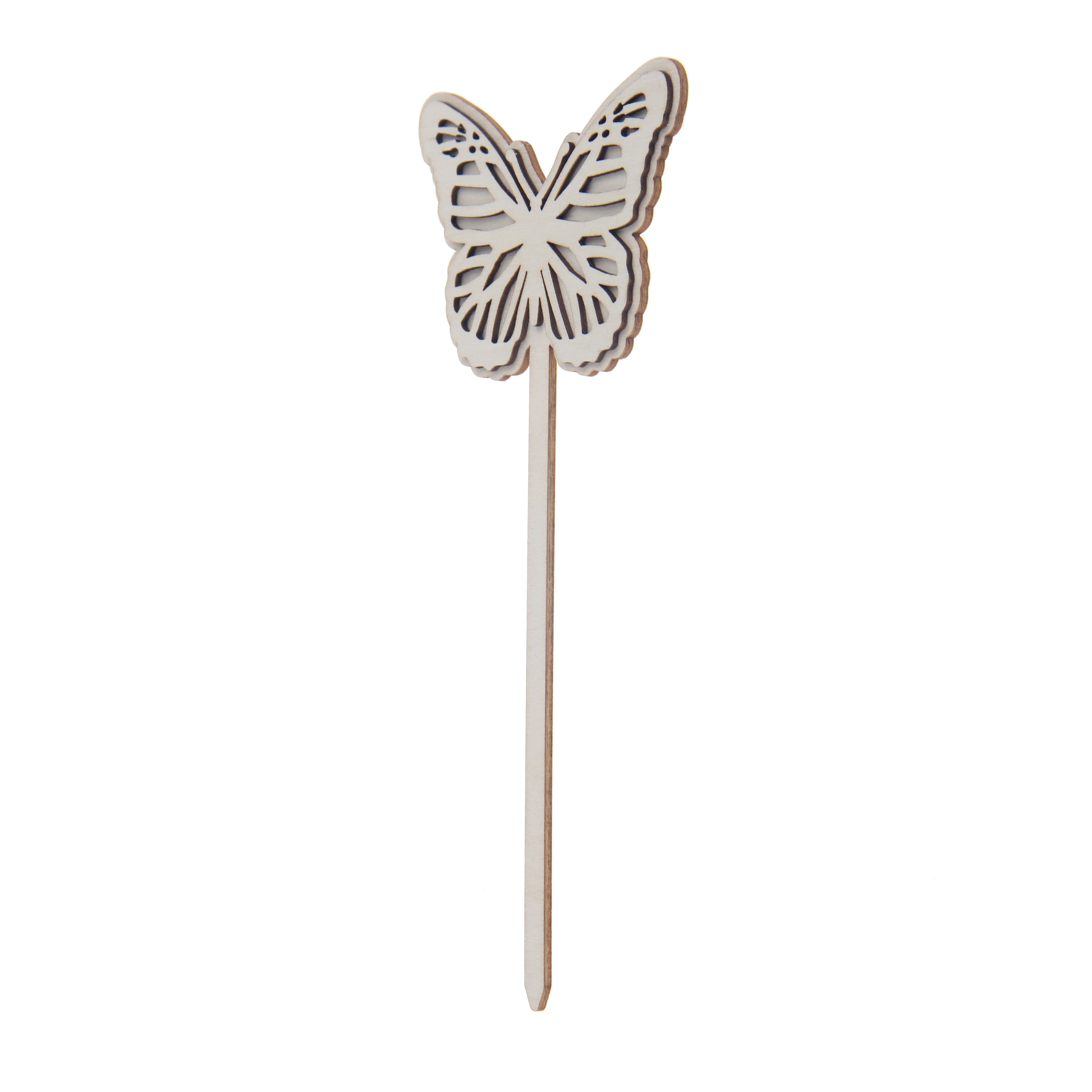7.75&#x22; Butterfly Pick DIY Wood D&#xE9;cor by Make Market&#xAE;