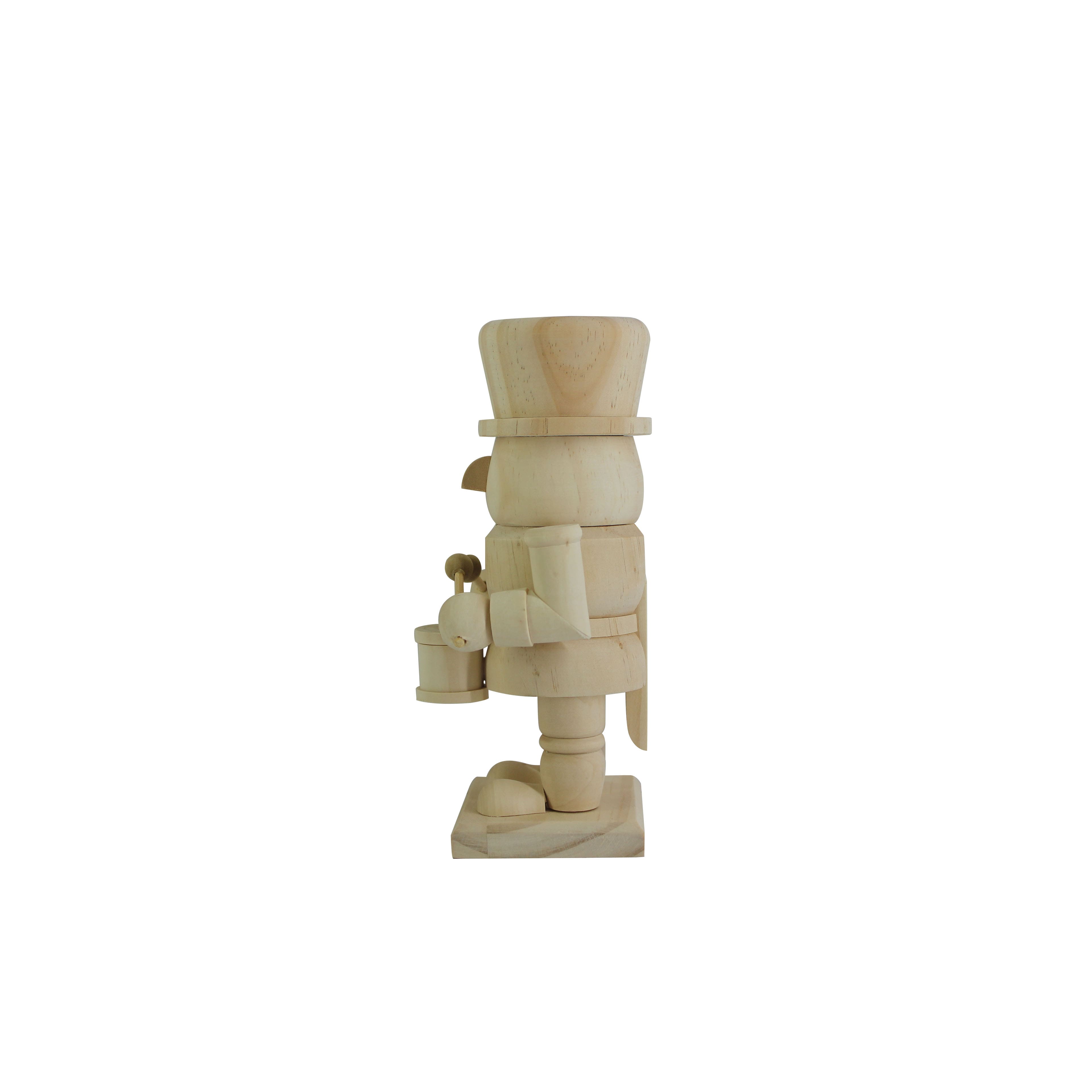 7&#x22; Soldier Drummer DIY Pinewood Nutcracker by Make Market&#xAE;