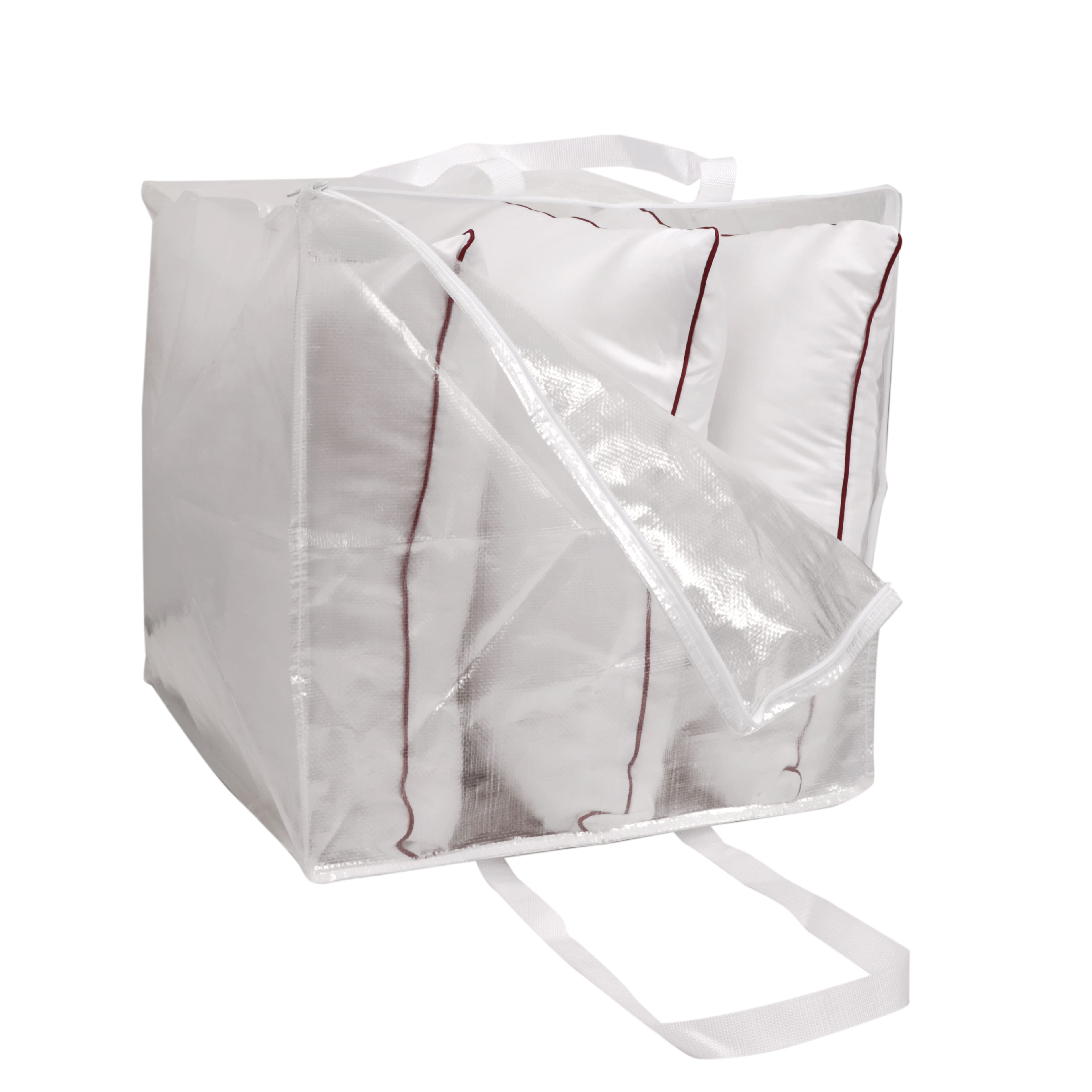 18&#x22; x 18&#x22; x 18&#x22; White Soft Storage Bag by Simply Tidy&#xAE;