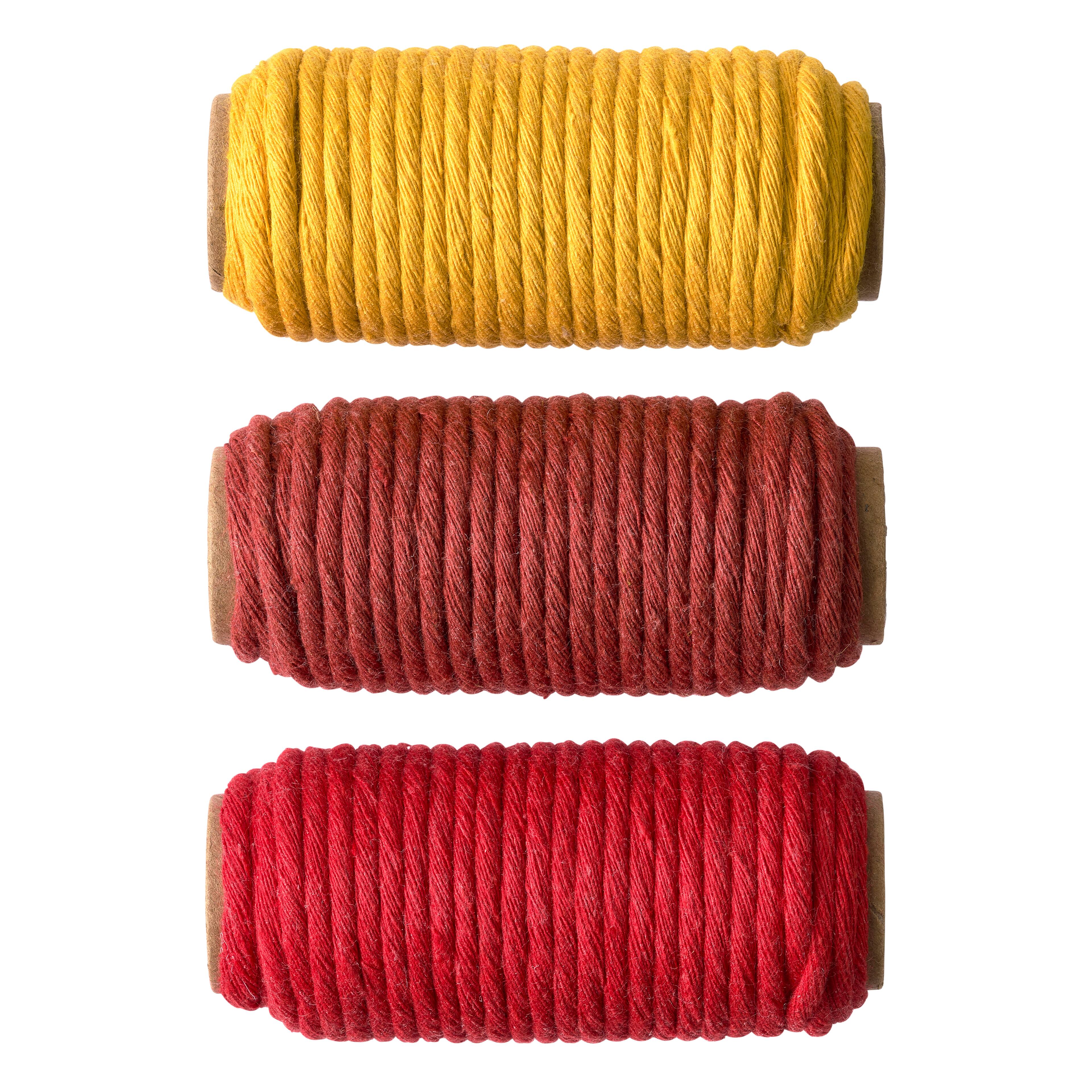 3mm Pink Cotton Macramé Cords by Bead Landing™