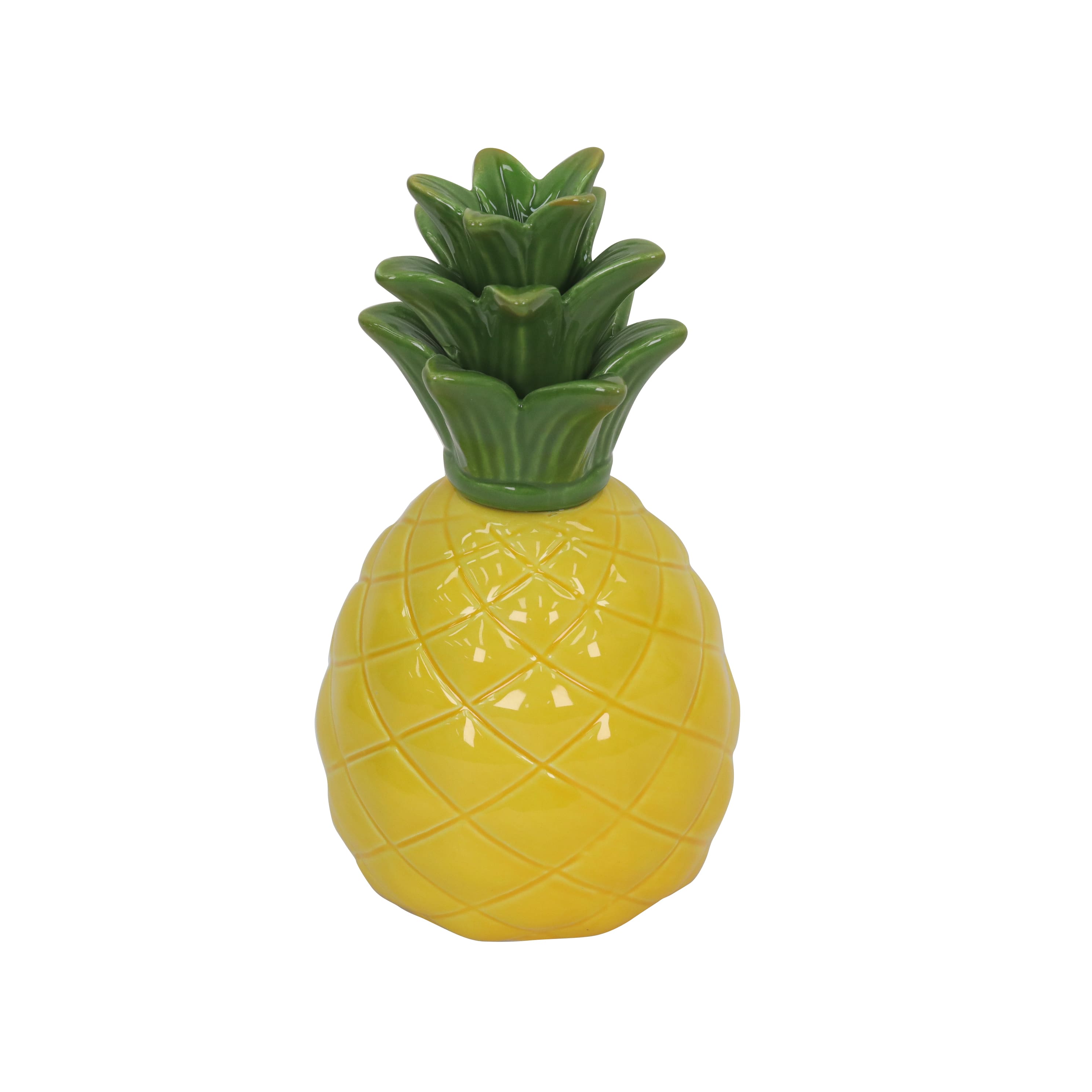 7&#x22; Ceramic Pineapple D&#xE9;cor by Ashland&#xAE;