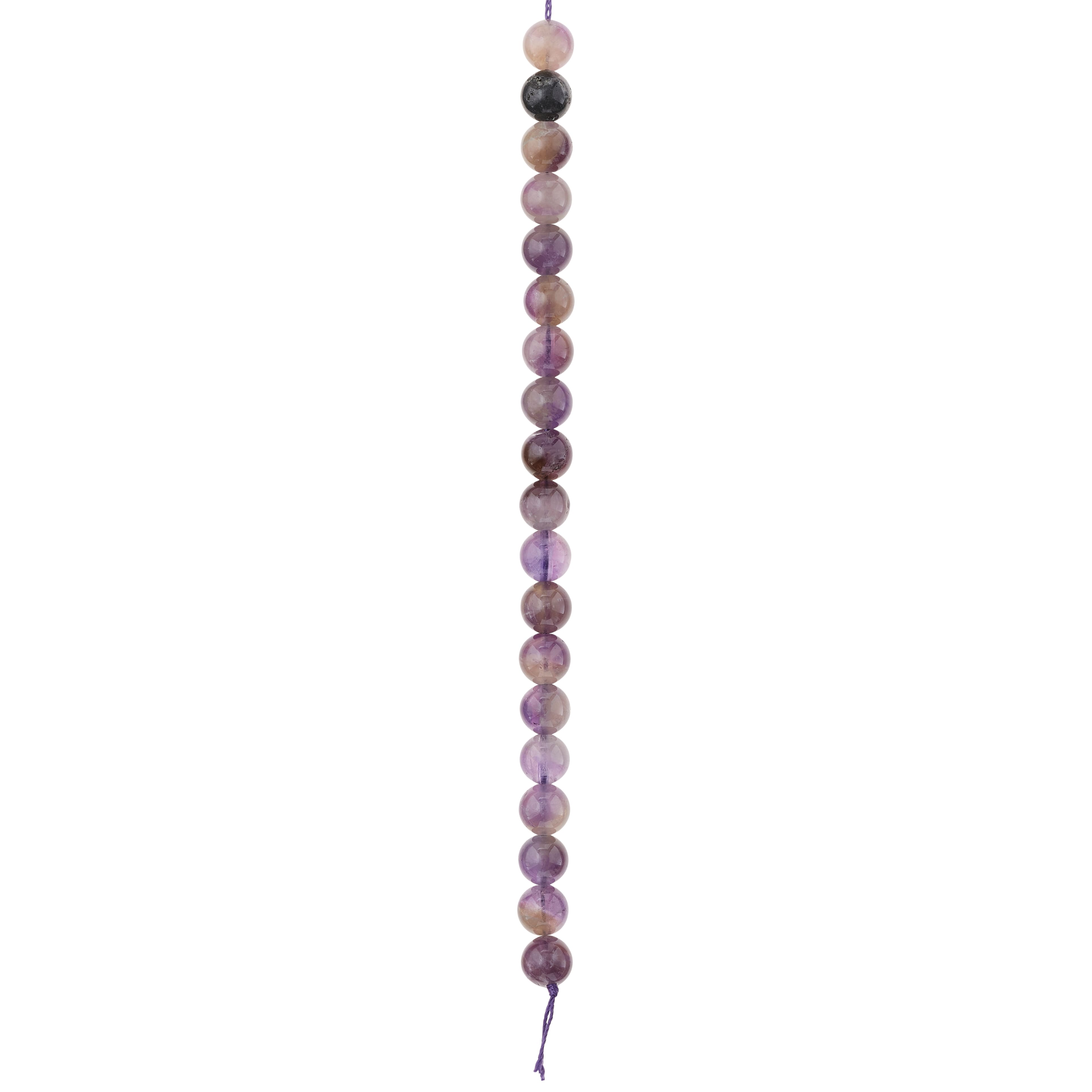 Amethyst Round Beads, 8mm by Bead Landing™