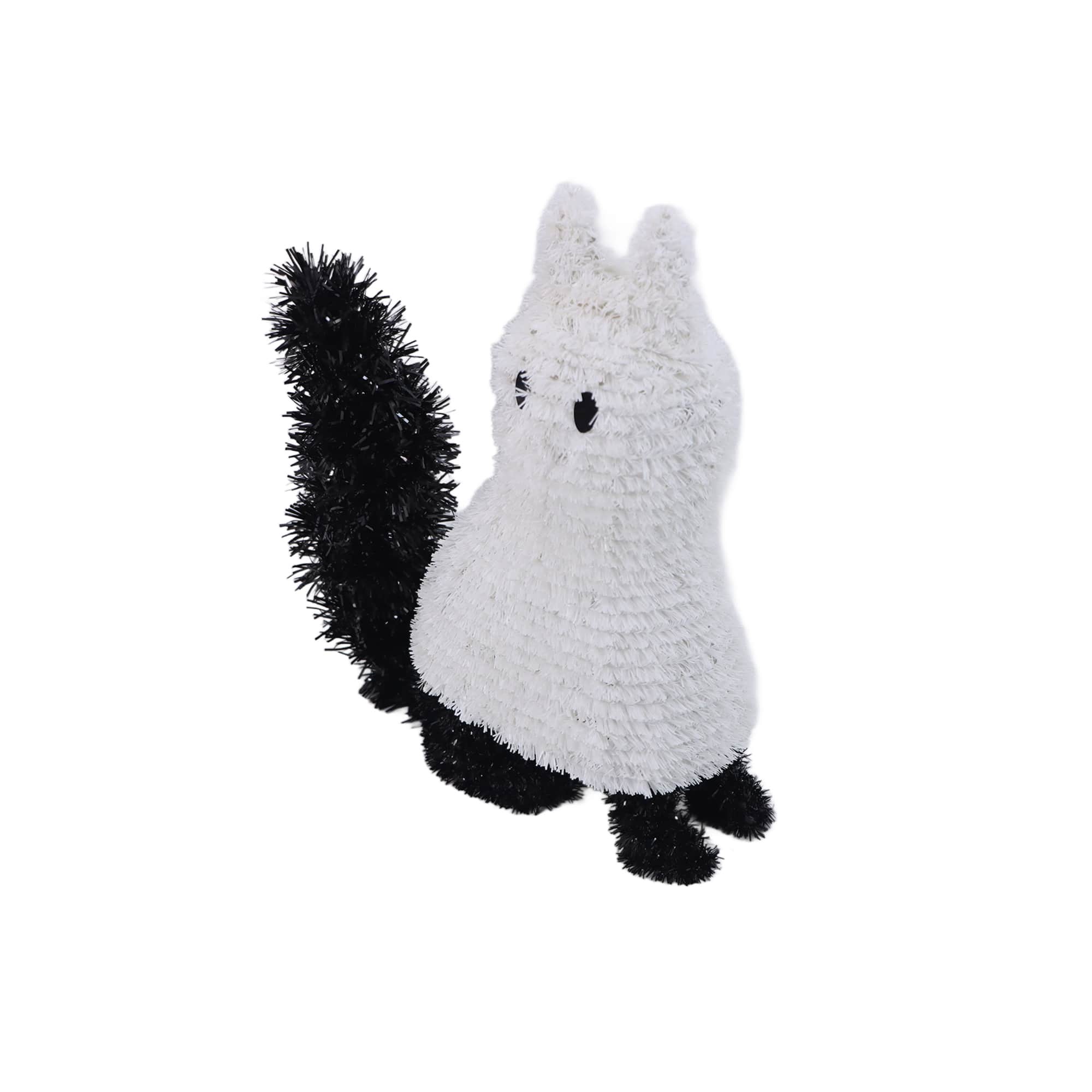 12&#x22; Cat Ghost Tinsel Accent by Ashland&#xAE;
