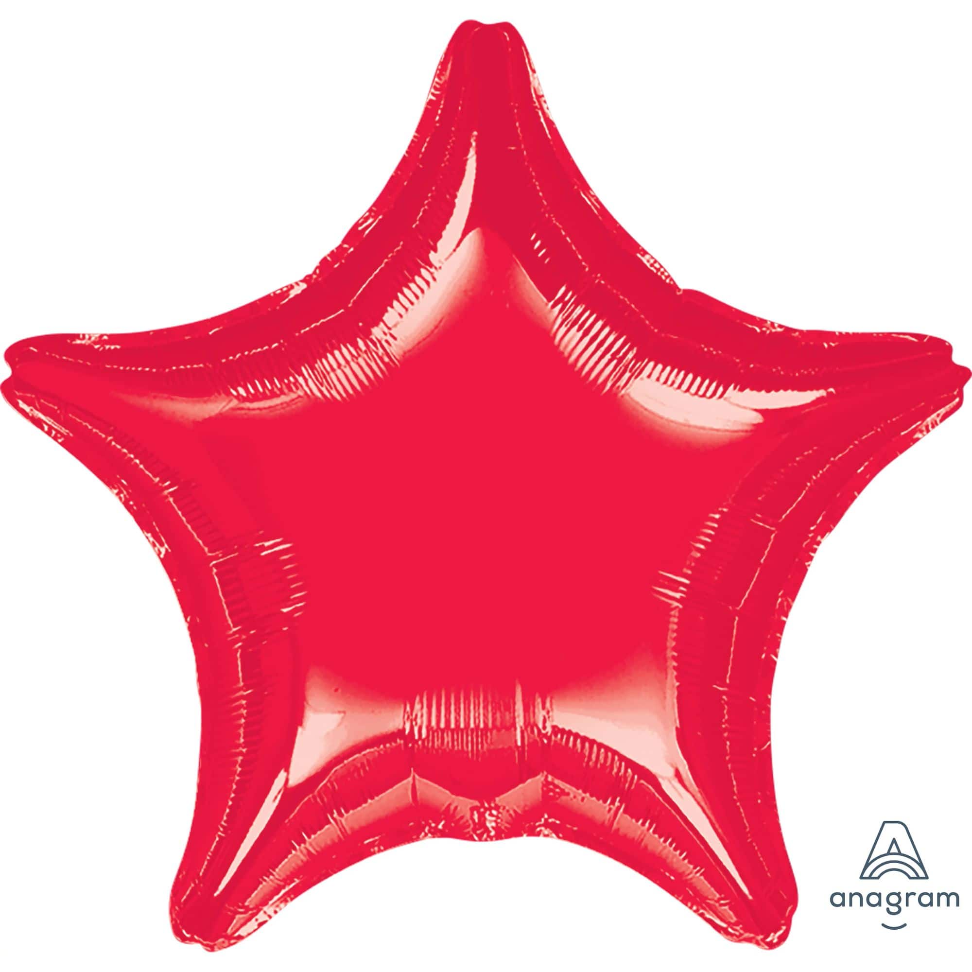 32&#x22; Red Star Foil Balloon