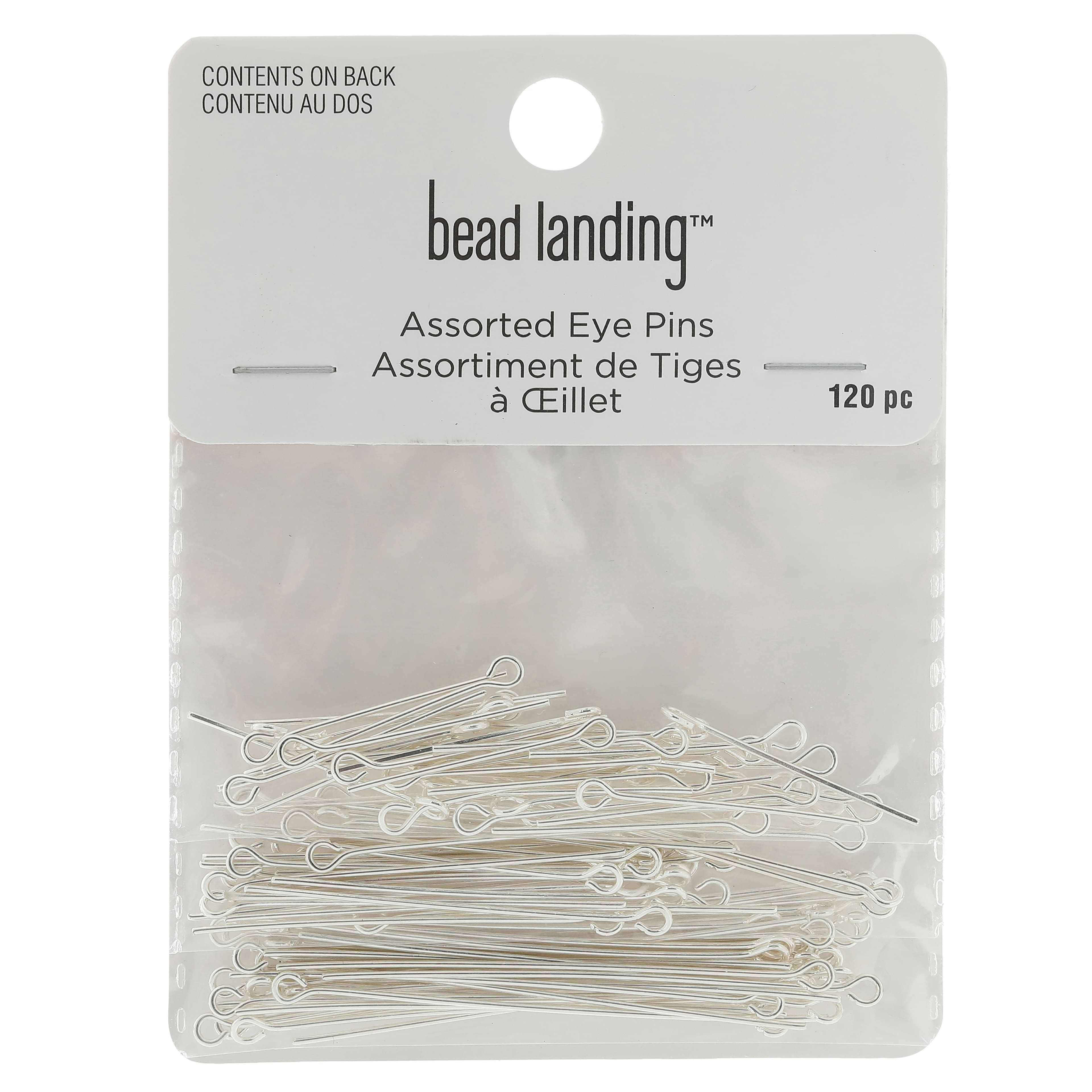 Bead Landing Decorative Diaper Pins in Rhodium | 2.25 | Michaels