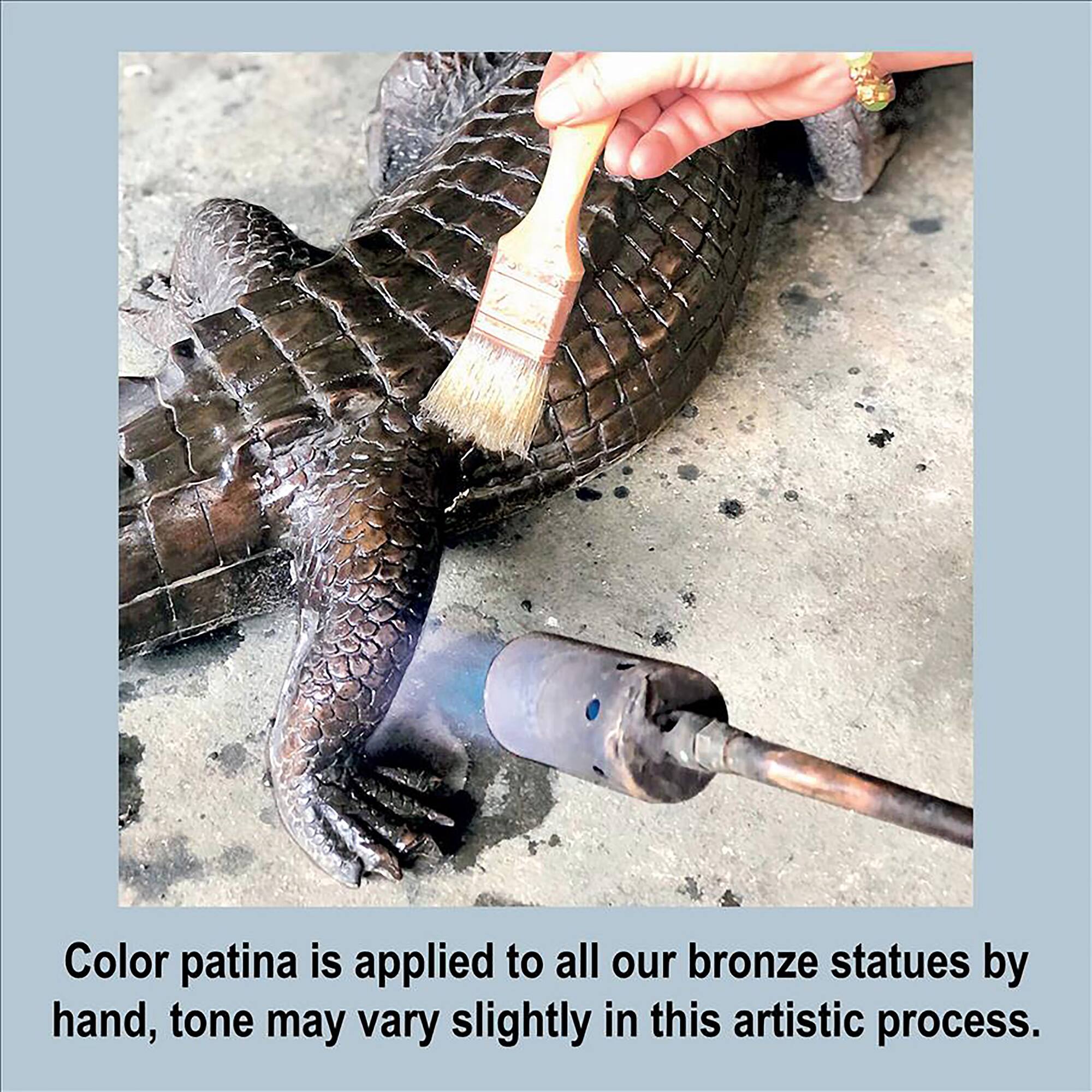 Design Toscano 30&#x22; Cast Bronze Lazy Otter with Fish Garden Statue