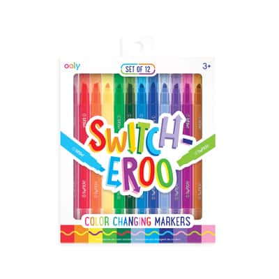 OOLY Switch-eroo! Color-Changing Markers Set Michaels