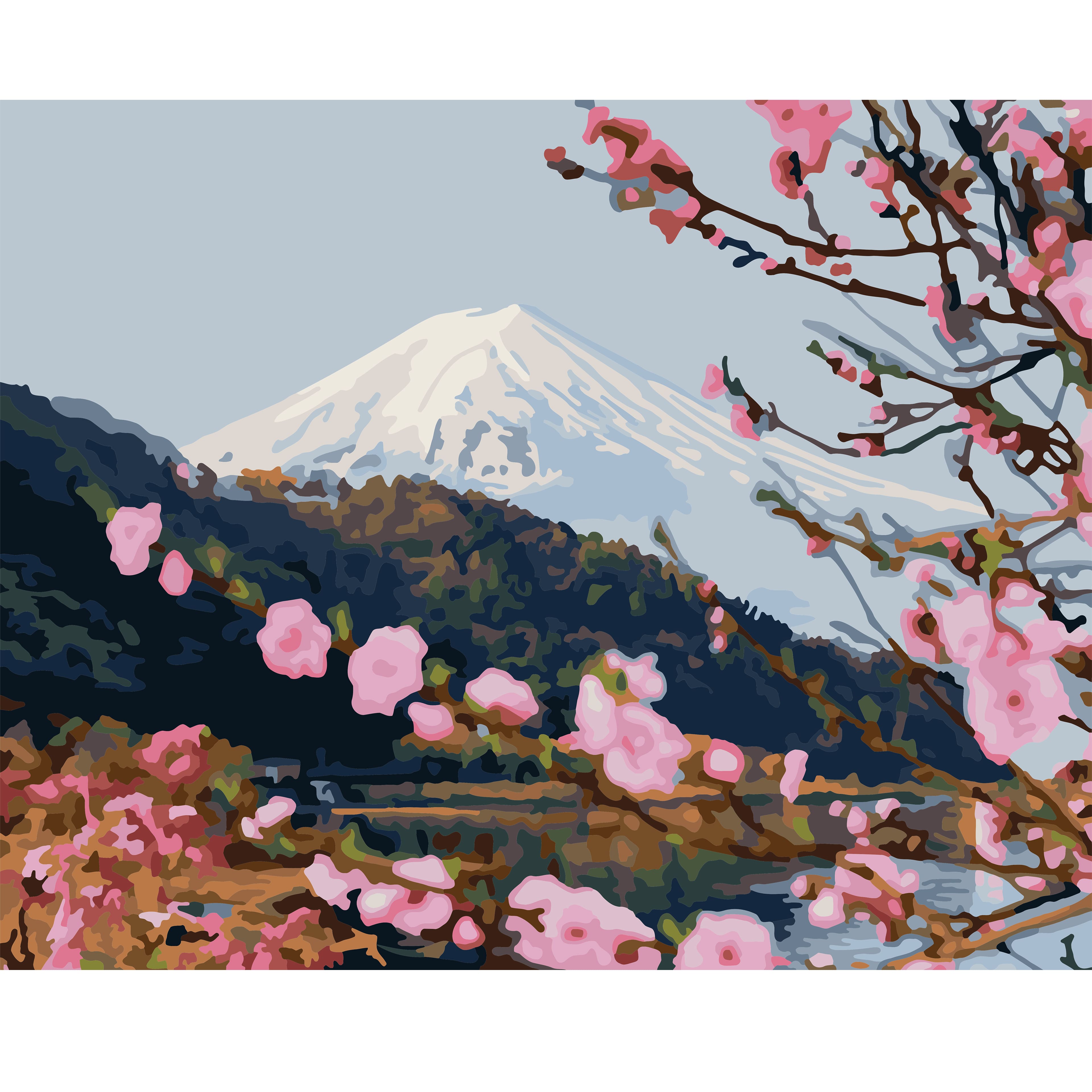 Mount Fuji Paint-by-Number Kit by Artist&#x27;s Loft&#xAE;