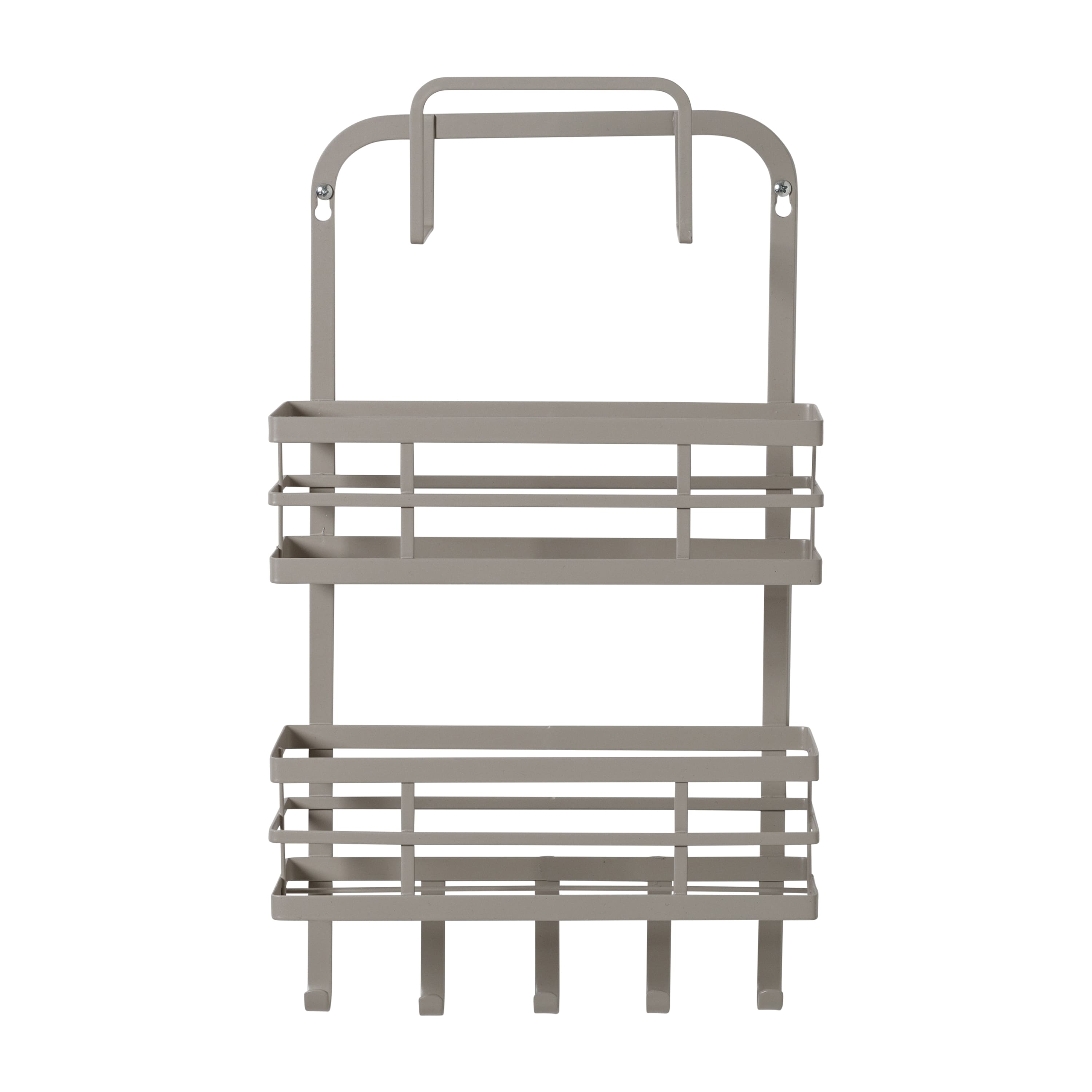 Honey Can Do Gray 3-Shelf Kitchen Wall Storage