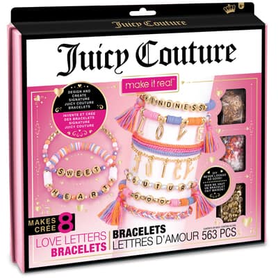 Make It Real Juicy Couture Love Letters Bracelets Activity Kit | Michaels