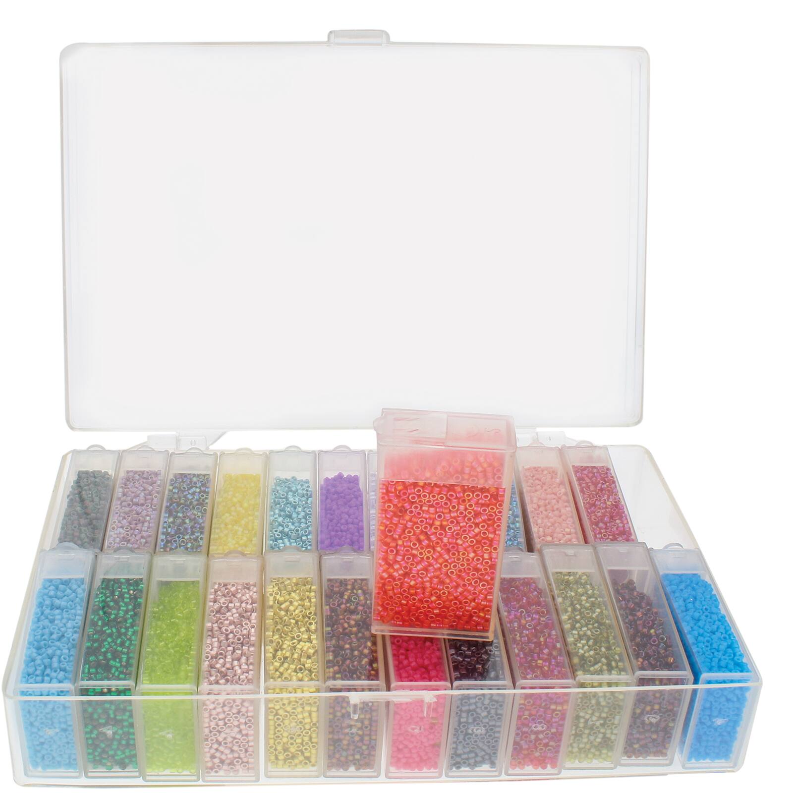 The Beadsmith® Fliptop 24 Box Storage System