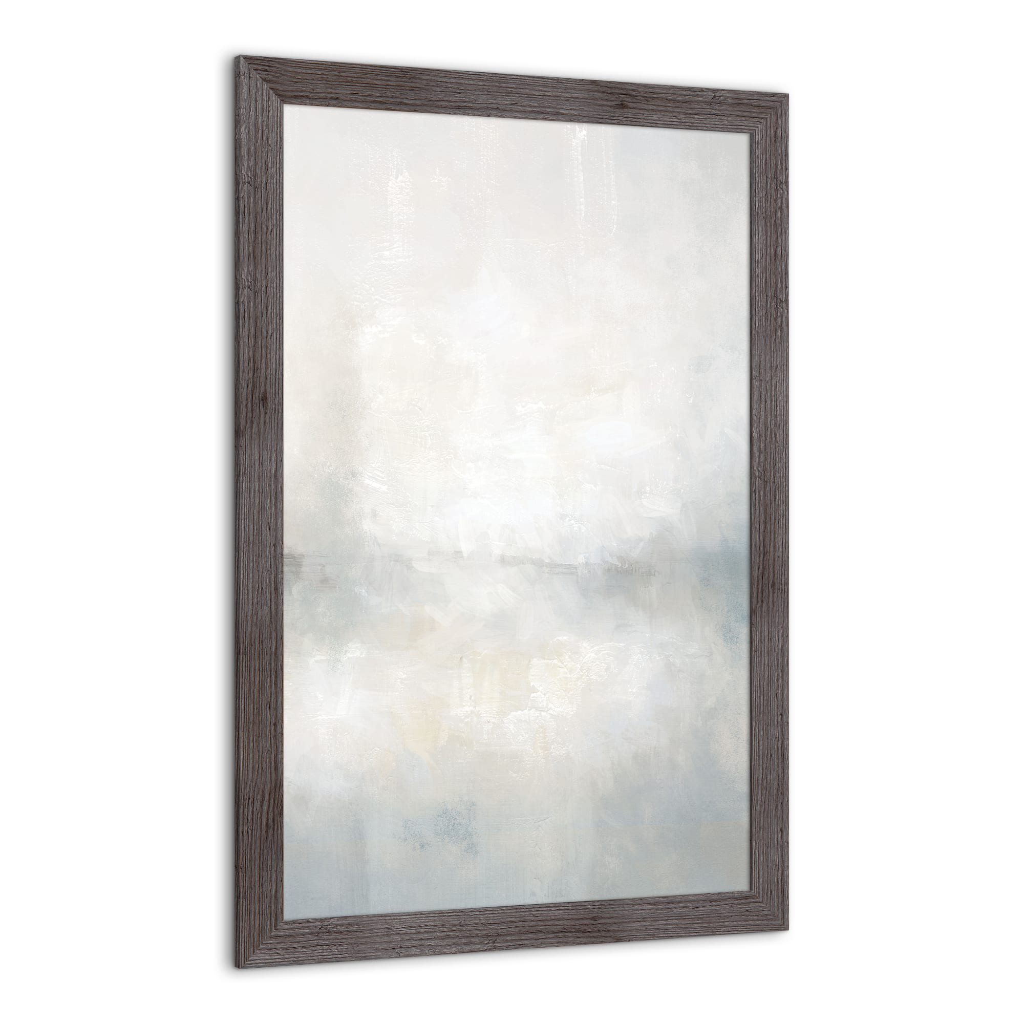 Soft Muted Abstract Western Framed Print