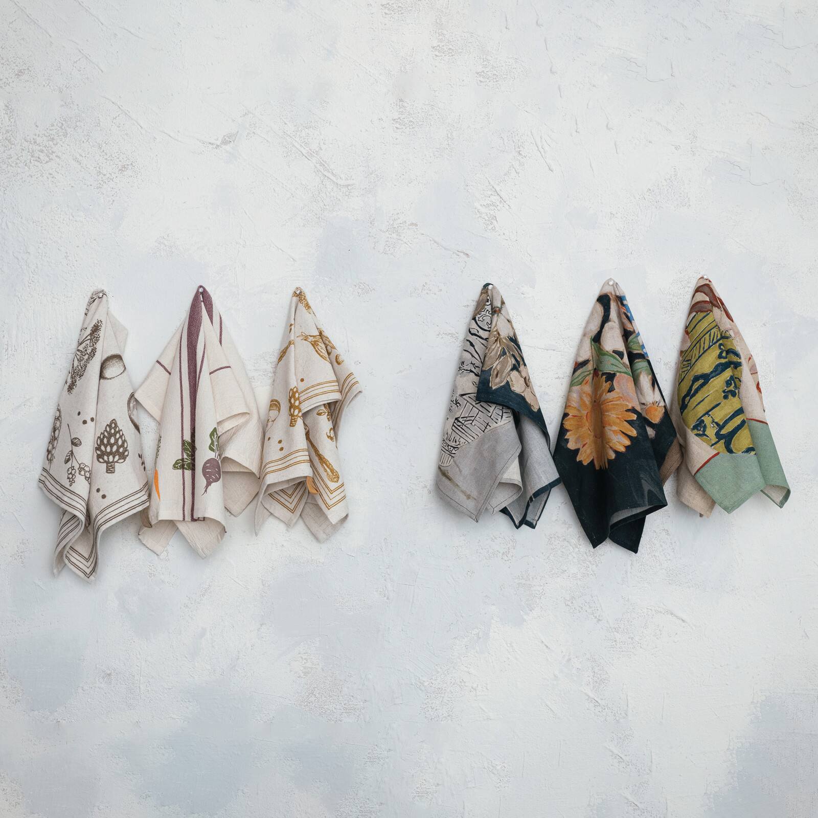 Hello Honey® 28" Floral Elegance Tea Towel Set