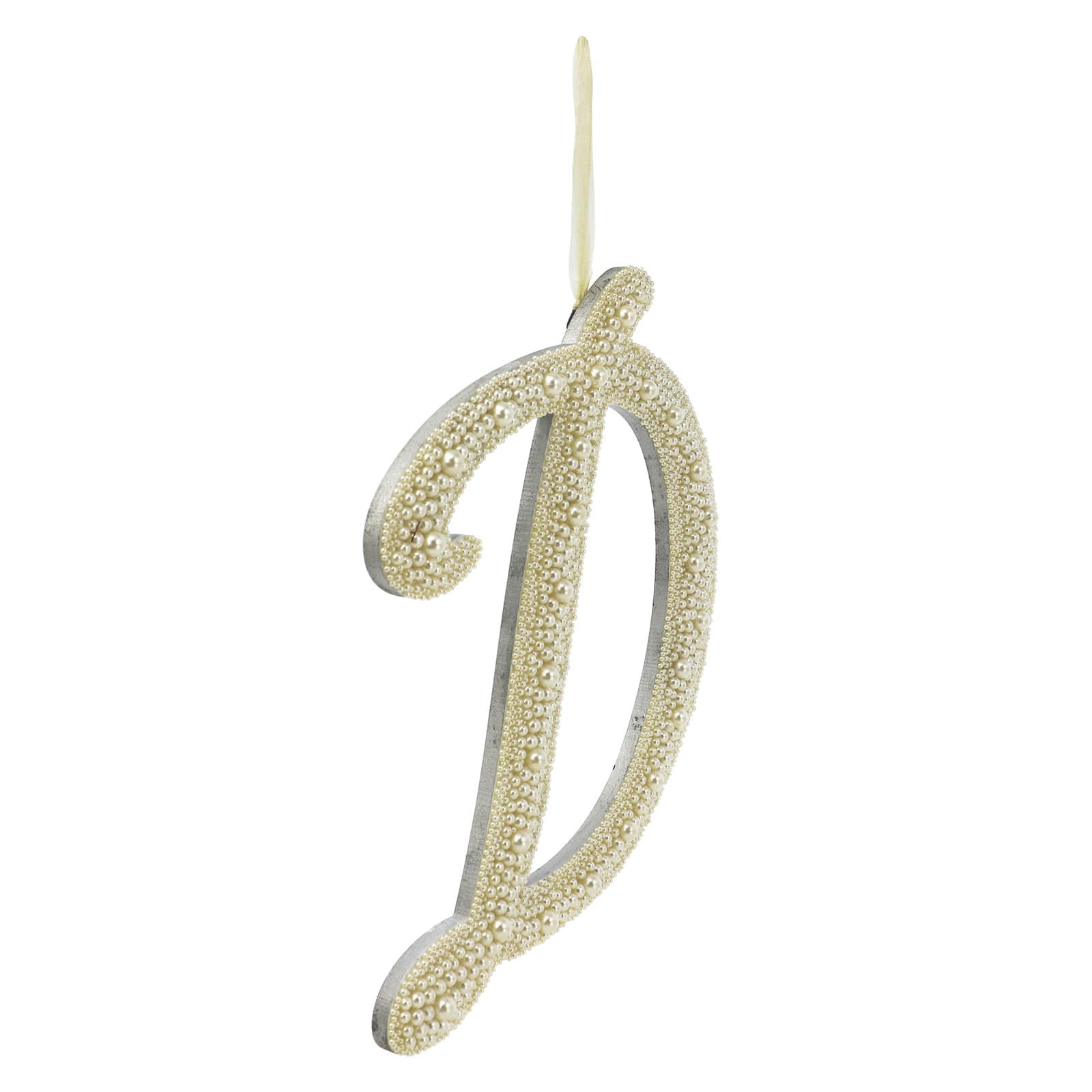 13.75&#x22; Gold Pearl Script Letter Wall D&#xE9;cor by Ashland&#xAE;