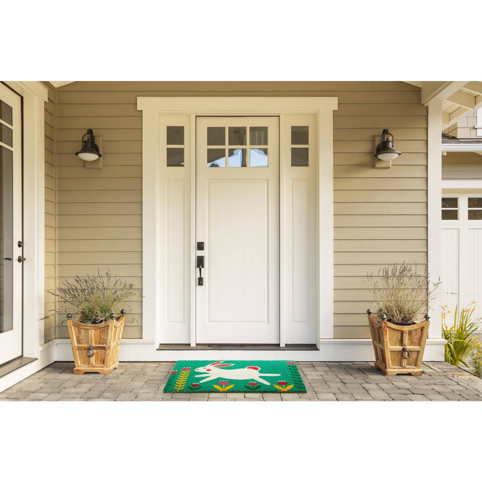 DII® Bunny Folk Garden Doormat