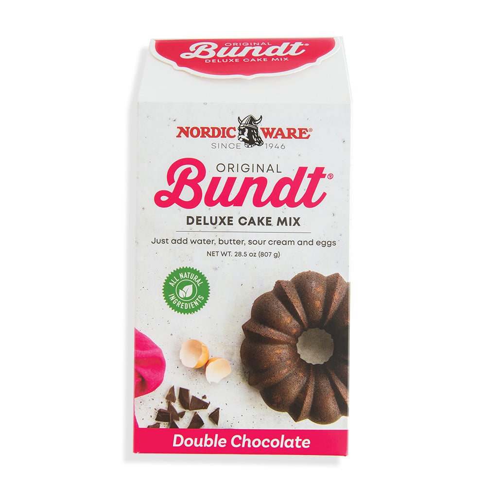 Nordic Ware Double Chocolate Bundt&#xAE; Deluxe Cake Mix