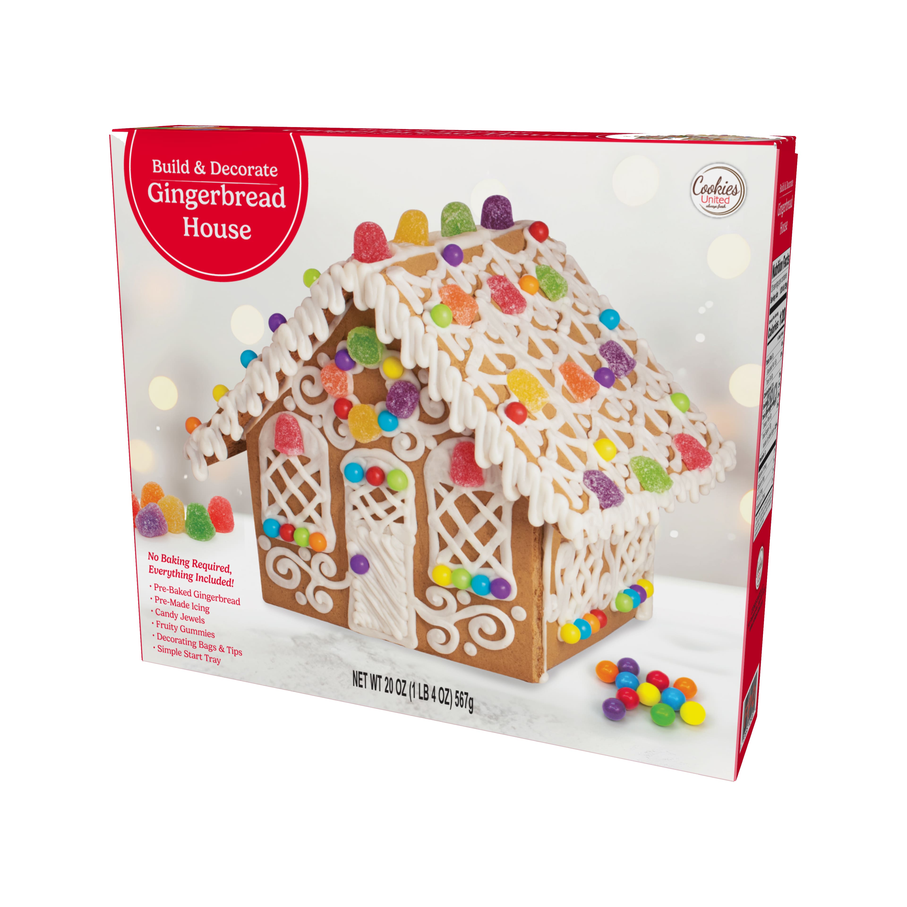 Cookies United Gingerbread House Kit