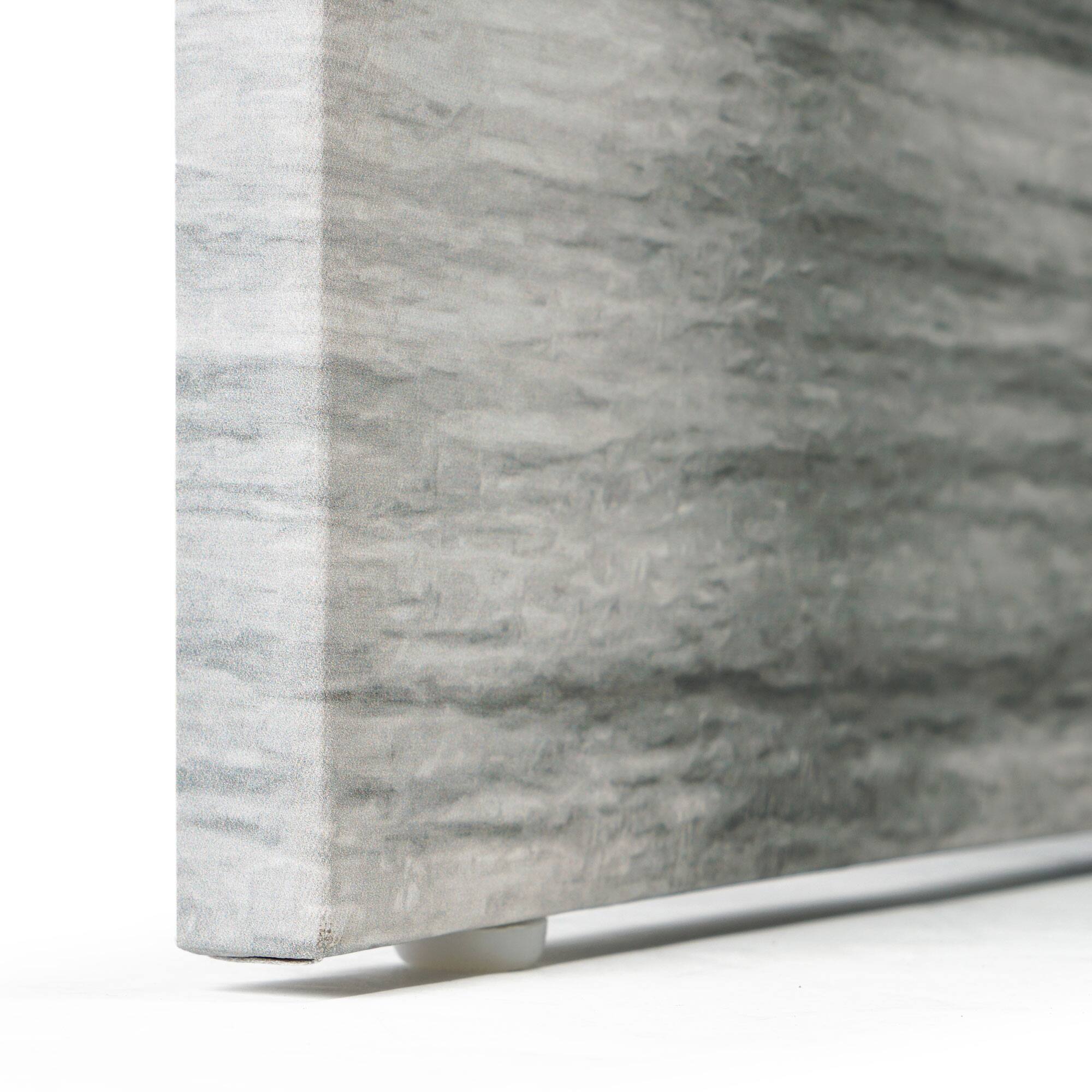 American Art Decor™ 6ft. Double-Sided 4-Panel Black and White Brooklyn Bridge, Manhattan Bridge Photo Canvas Privacy Screen