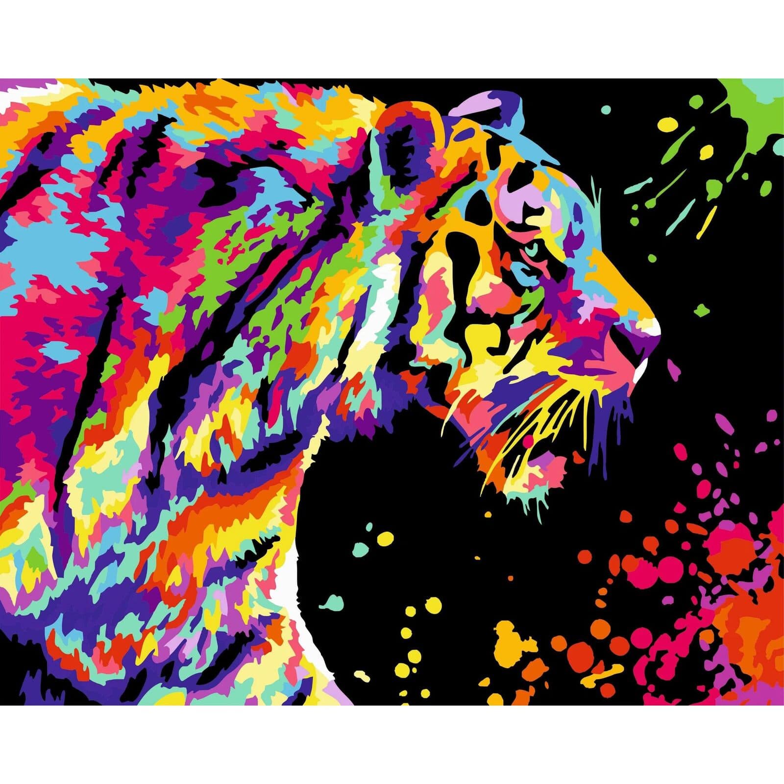 Crafting Spark Wild Colors Painting by Numbers Kit Michaels