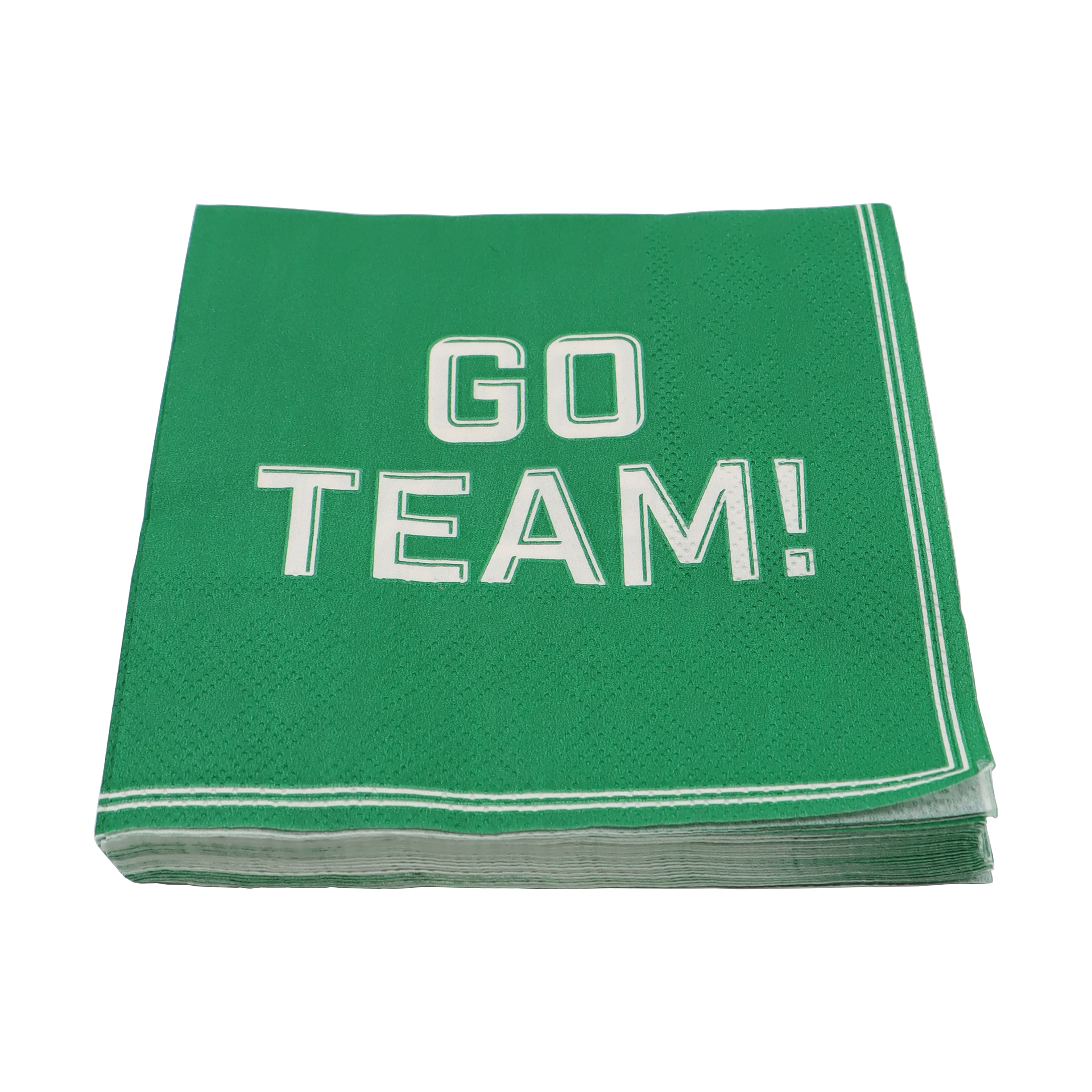 Green Go Team Paper Beverage Napkins, 20ct. by Celebrate It™