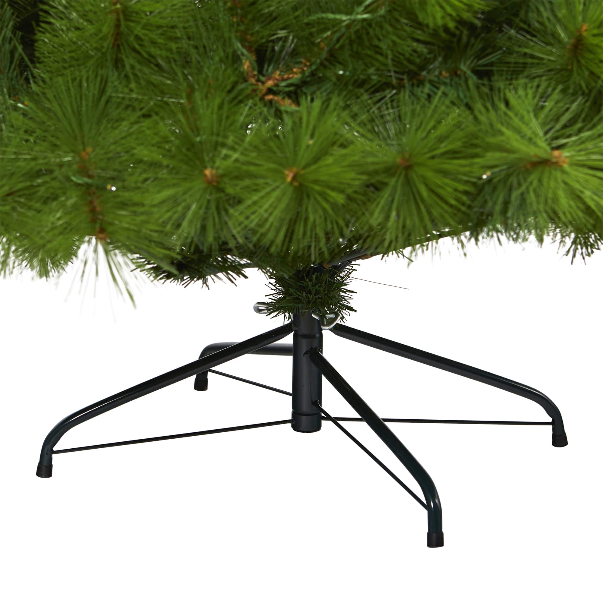 6.5ft. Pre-Lit Green Scotch Pine Artificial Christmas Tree with Clear LED Lights