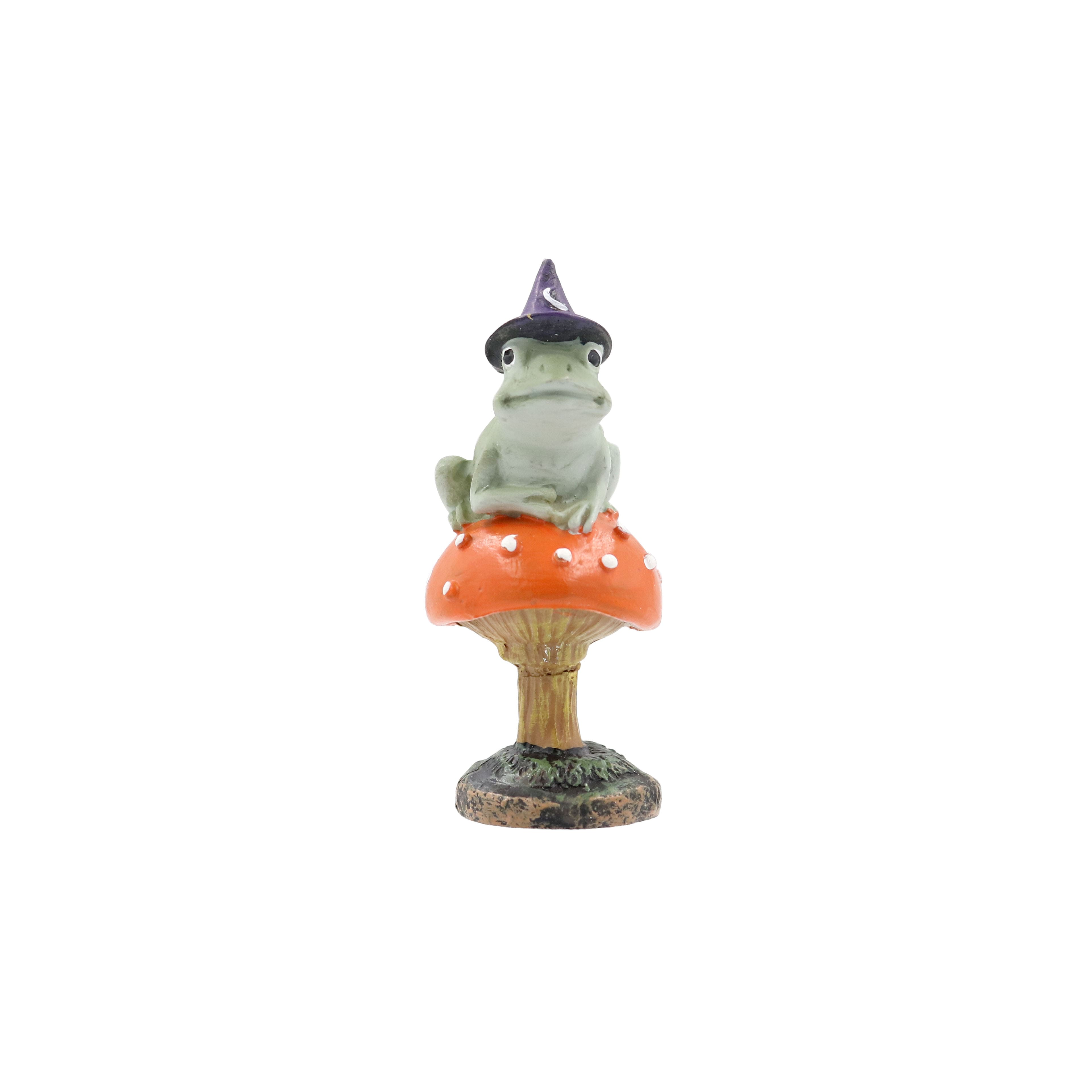 Mini Frog Sitting on Mushroom by Ashland&#xAE;