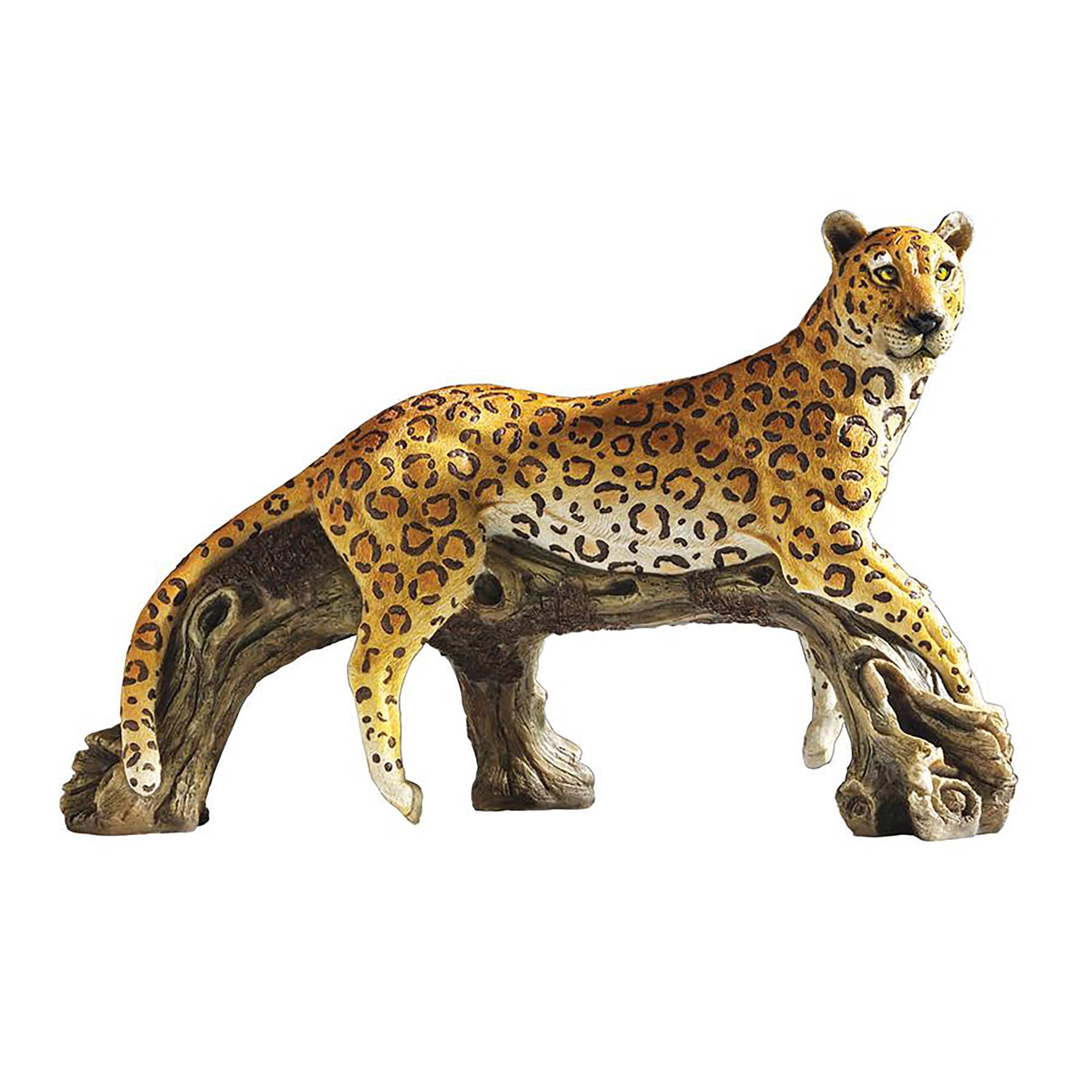 Design Toscano 20.5&#x22; Leopard&#x27;s Kingdom Garden Statue
