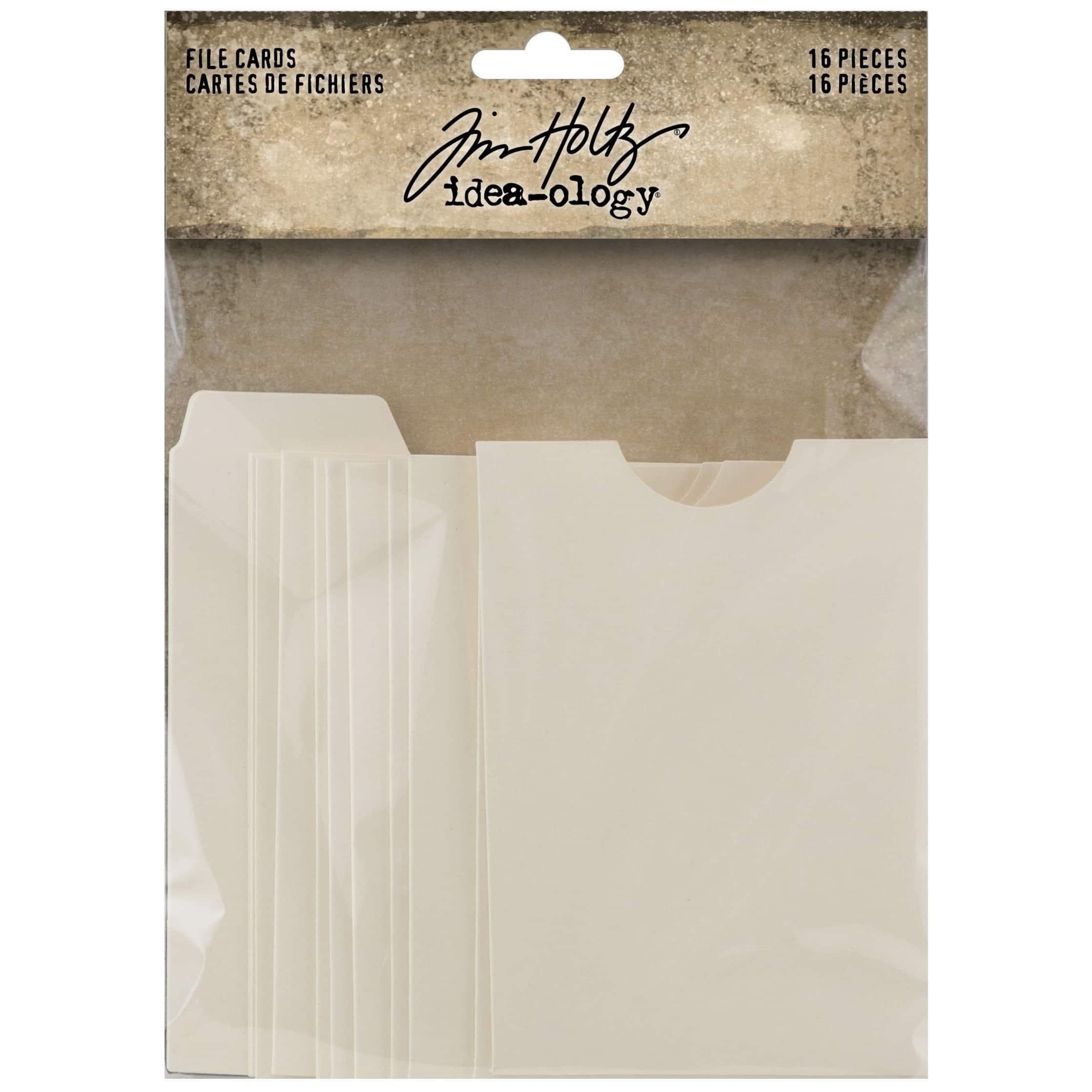 Tim Holtz® Idea-Ology® File Cards