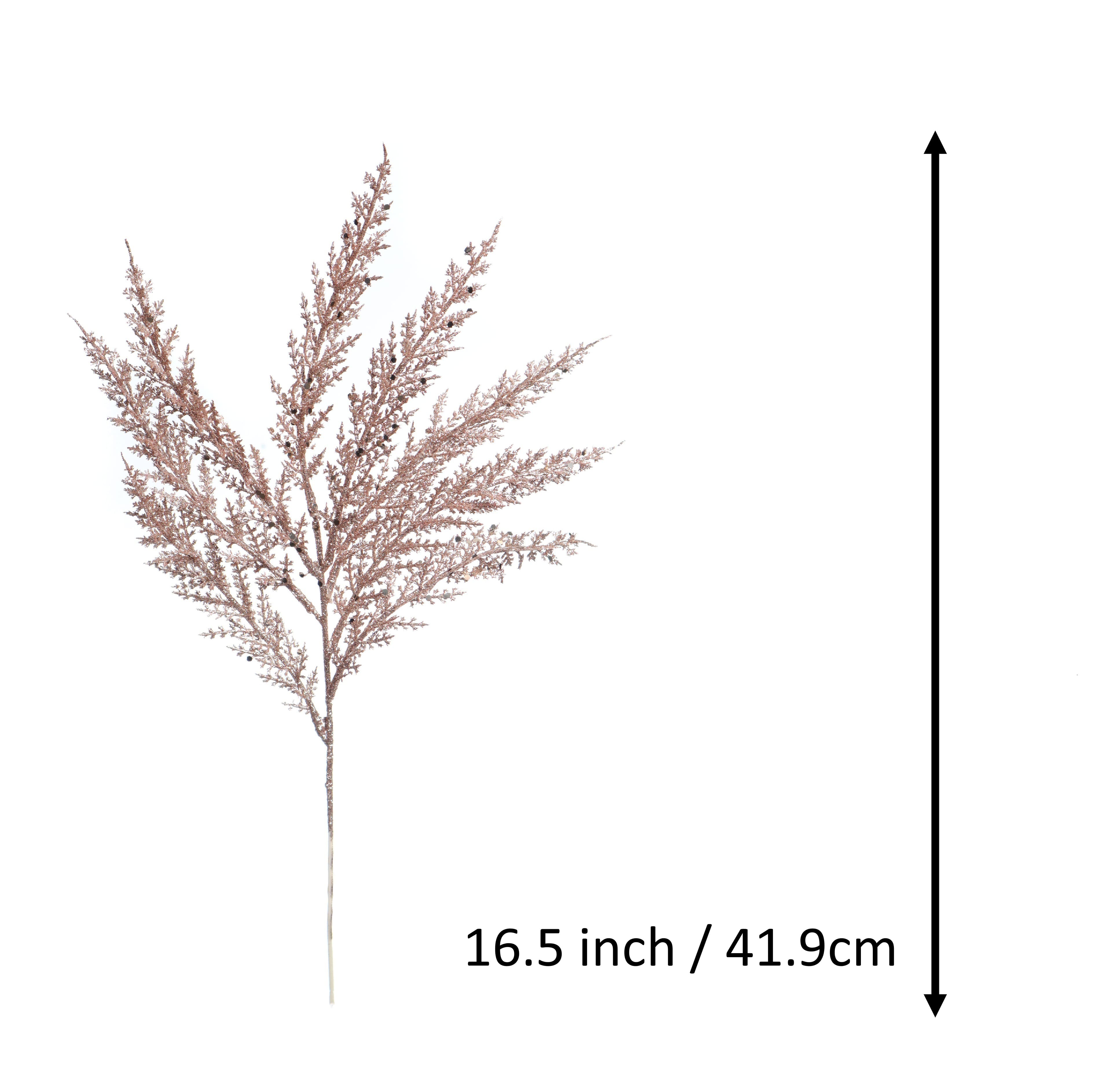 16.5&#x22; Glitter Pine Spray Pick by Ashland&#xAE;