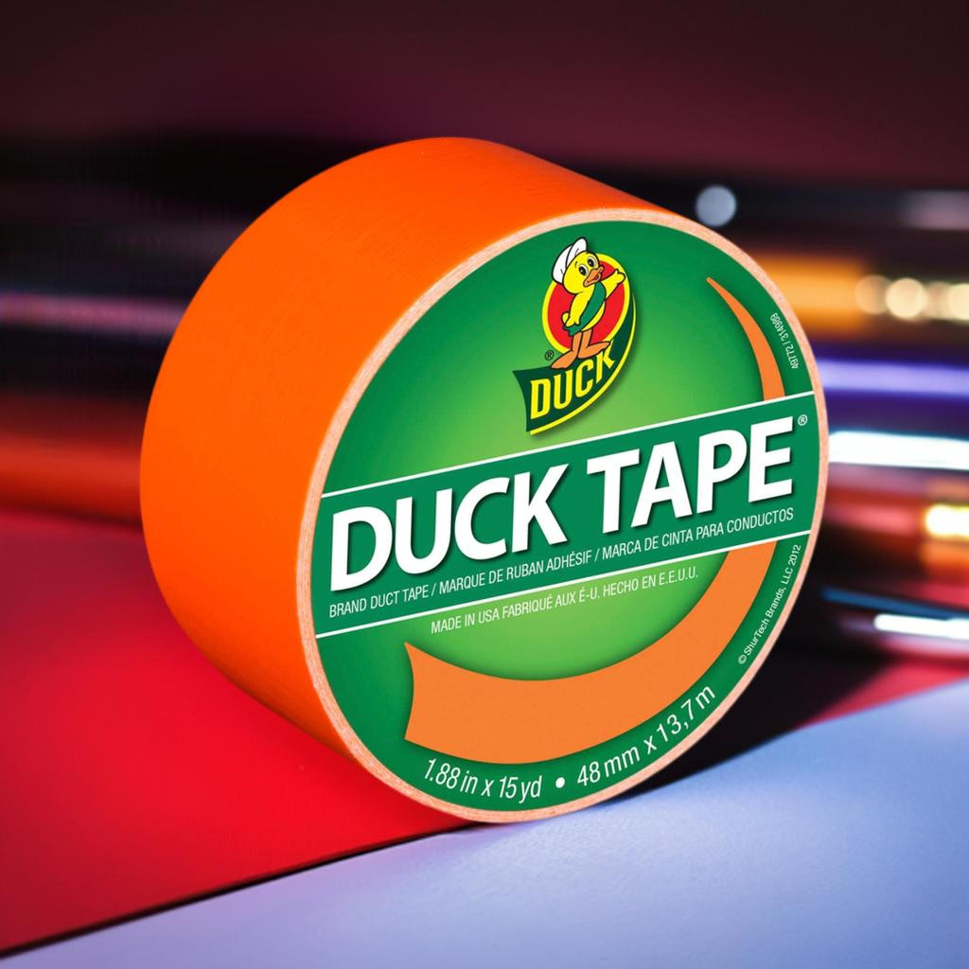 Color Duck Tape&#xAE; Brand Duct Tape, Neon Orange